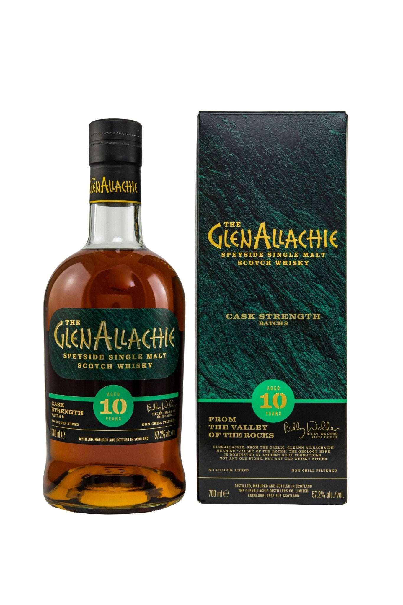 GlenAllachie 10 Jahre Cask Strength Batch 8 57,2% vol. 700ml 1 - Maltimore - Premium Whisky Onlineshop