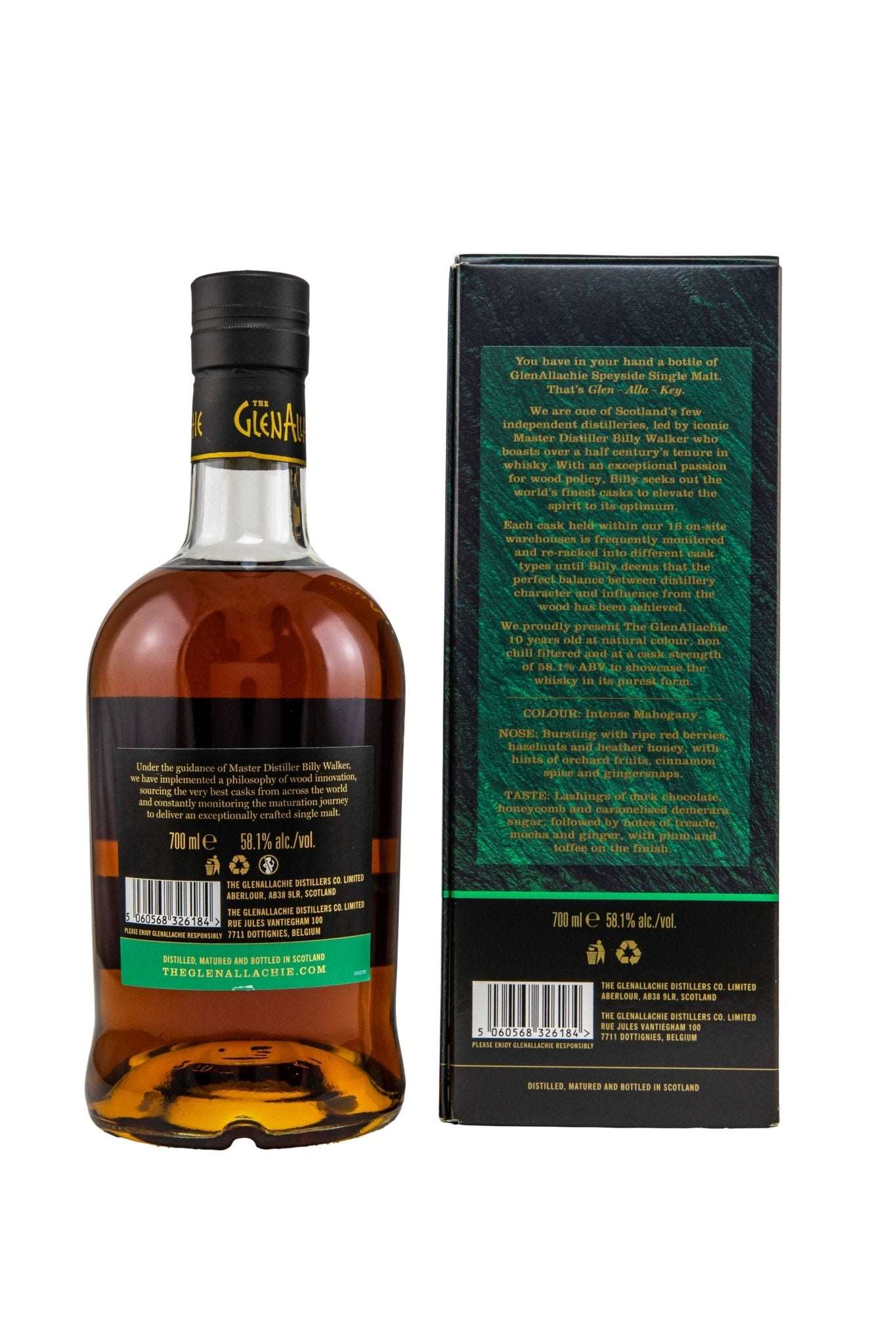 GlenAllachie 10 Jahre Cask Strength Batch 9 58,1% vol. 700ml - Maltimore - Premium Whisky Onlineshop