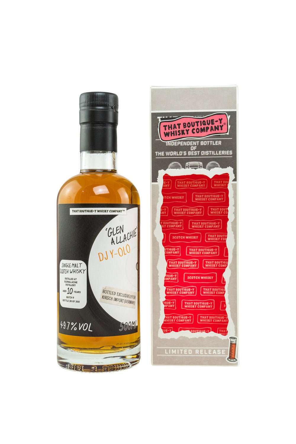 Glenallachie 10 y.o. - Batch 9 Single Cask TBWC 49,7% vol. 500ml 1 - Maltimore - Premium Whisky Onlineshop