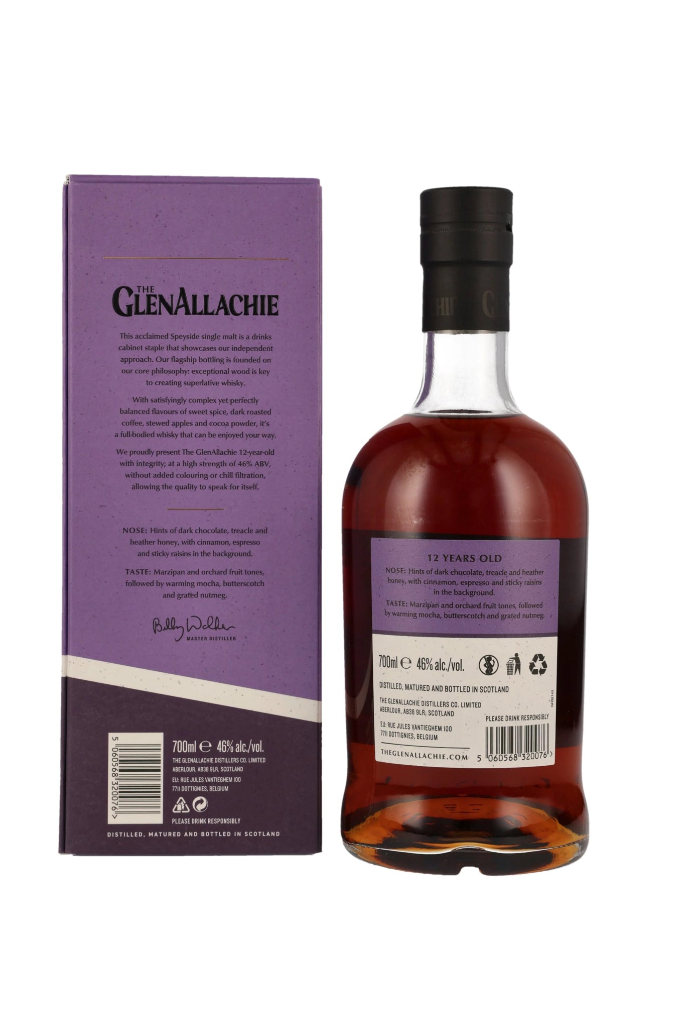 GlenAllachie 12 Jahre 46% vol. 700ml - Maltimore - Premium Whisky Onlineshop