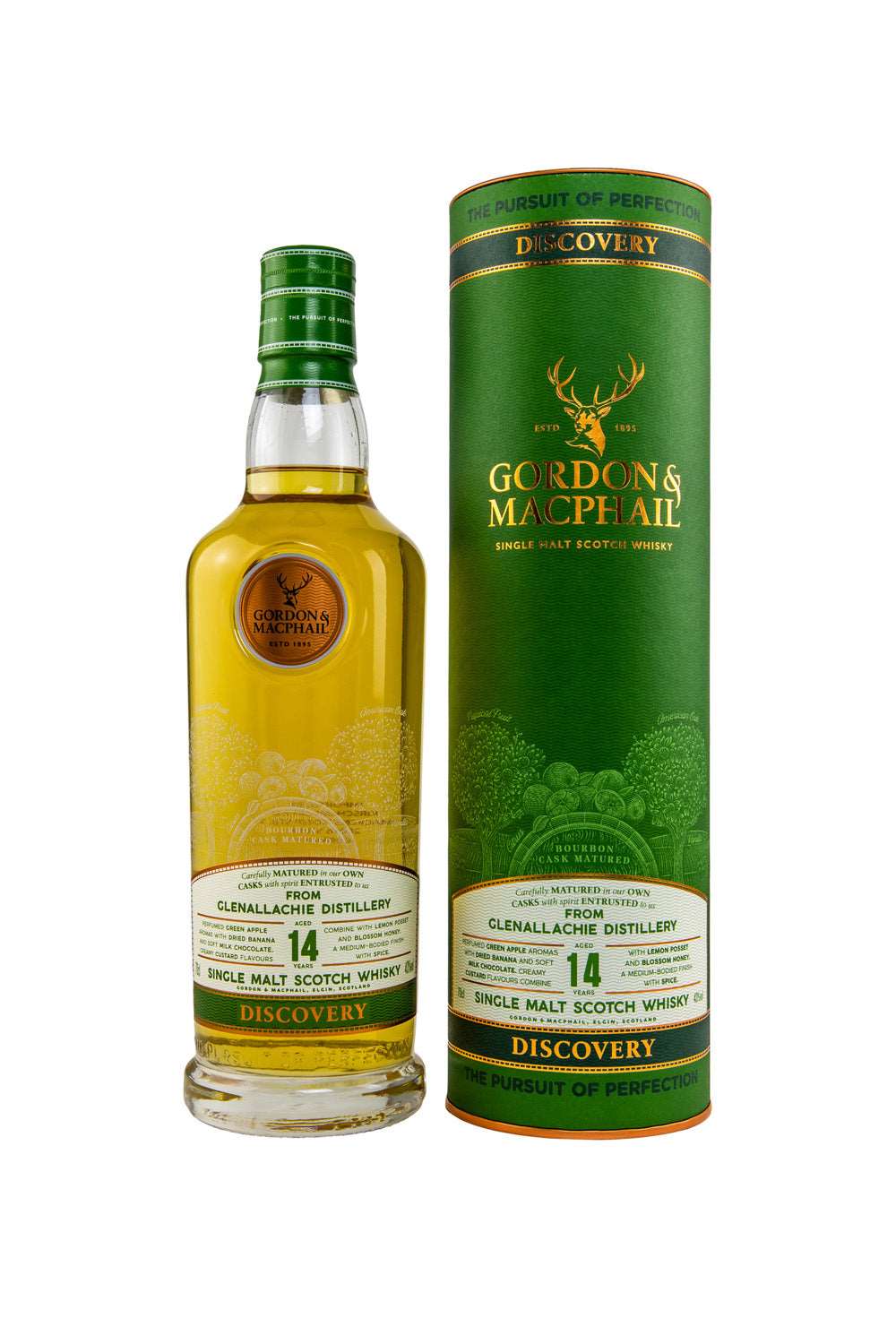 Glenallachie 14 Jahre Gordon & MacPhail Discovery New Range Bourbon Cask 43% vol. 700ml 1 - Maltimore - Premium Whisky Onlineshop