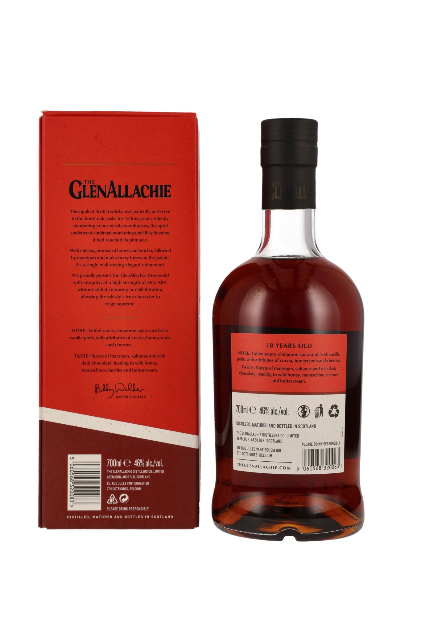 GlenAllachie 18 Jahre 46% vol. 700ml - Maltimore - Premium Whisky Onlineshop