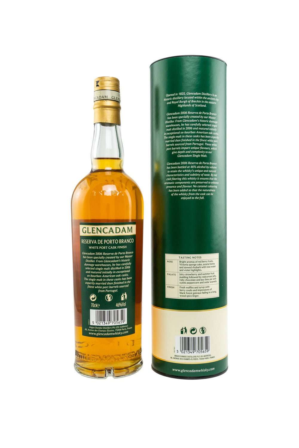 Glencadam 15 Jahre White Port Cask Finish 46% vol. 700ml - Maltimore - Premium Whisky Onlineshop