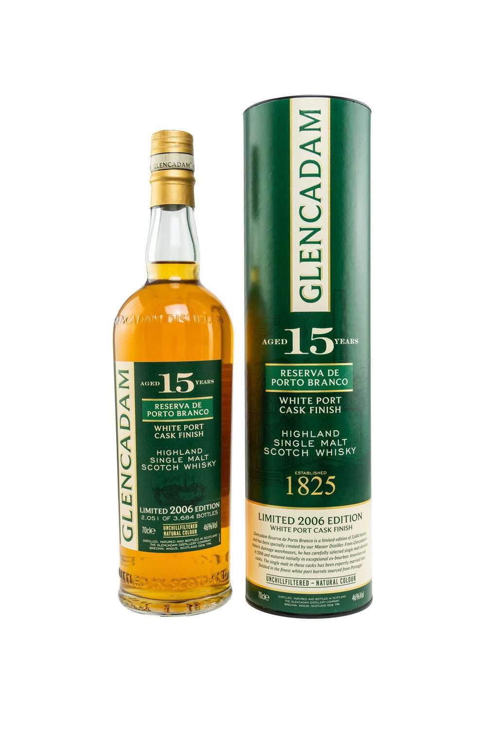 Glencadam 15 Jahre White Port Cask Finish 46% vol. 700ml 1 - Maltimore - Premium Whisky Onlineshop