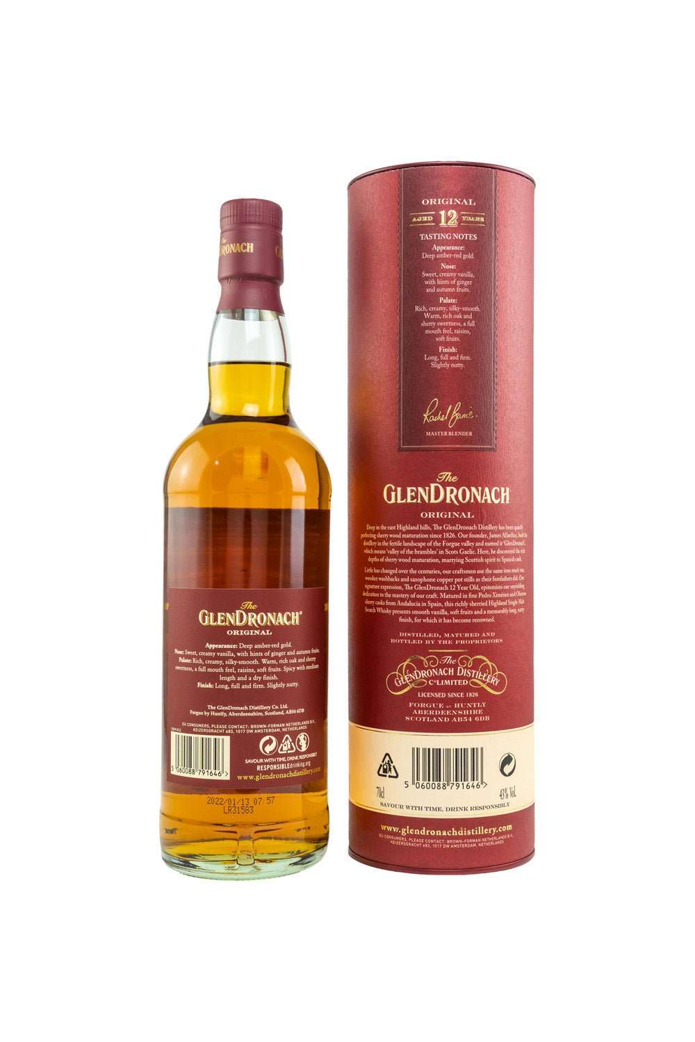 Glendronach 12 Jahre 43% 700ml - Maltimore - Premium Whisky Onlineshop