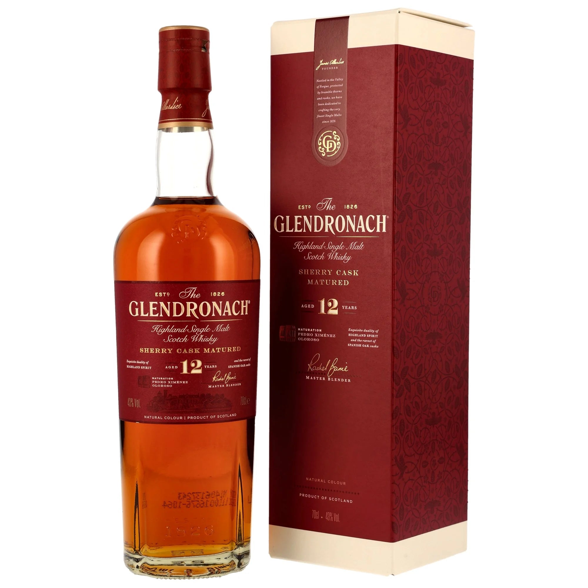 Glendronach 12 Jahre 43% 700ml 1 - Maltimore.de - Premium Whisky Onlineshop