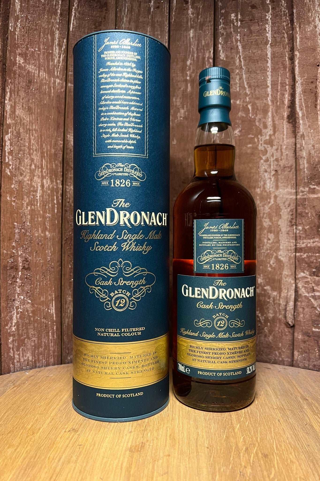 Glendronach Cask Strength Batch #12 58,2% vol. 700ml 1 - Maltimore - Premium Whisky Onlineshop