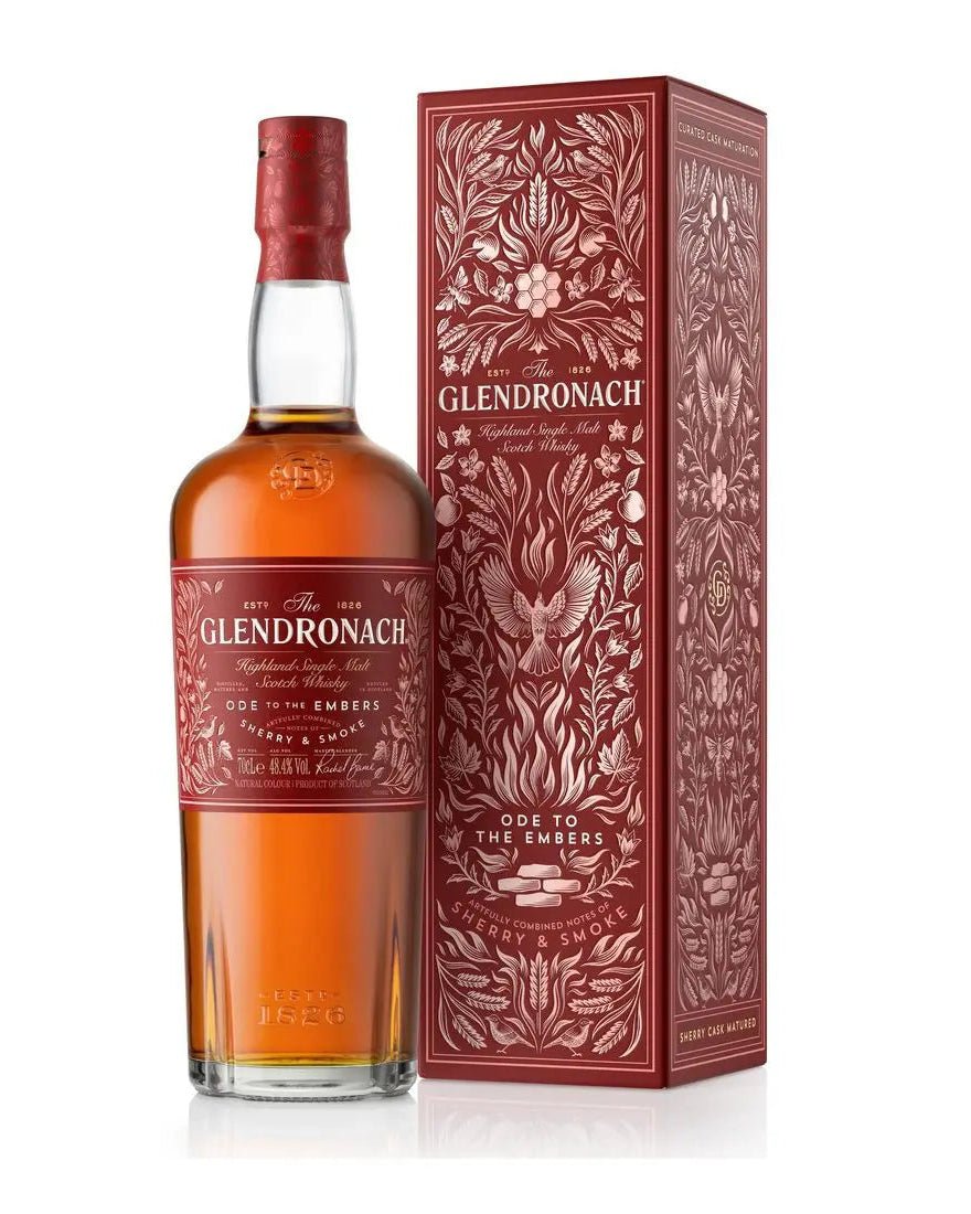 Glendronach Ode to the Embers Oloroso & PX Cask Single Malt Whisky Glendronach Ode to the Embers Oloroso & PX Cask Single Malt Whisky