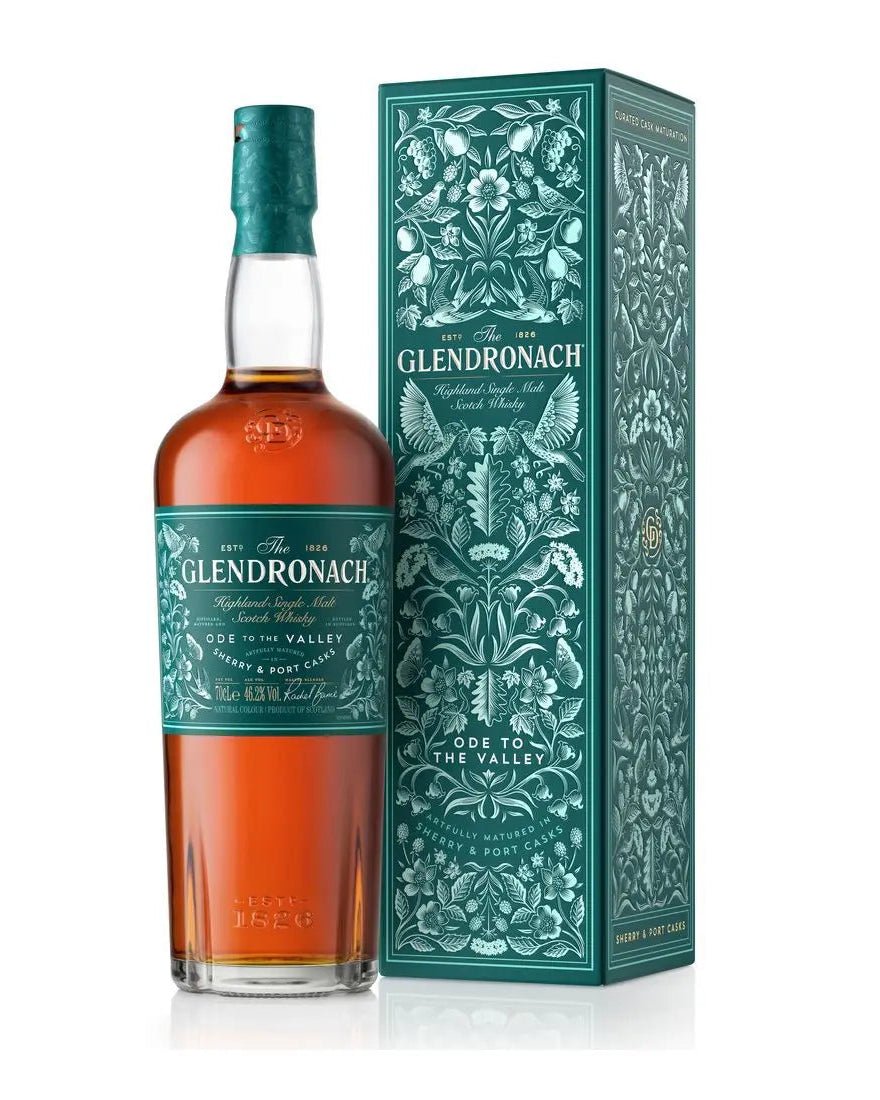 Glendronach Ode to the Valley Sherry & Port Cask Single Malt Whisky 46,2% Vol. 700ml (Vorbestellung) 1 - Maltimore - Premium Whisky Onlineshop