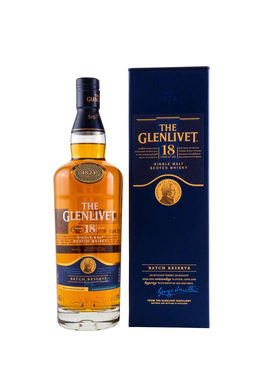 Glenlivet 18 Jahre Batch Reserve 40% vol. 700ml 1 - Maltimore - Premium Whisky Onlineshop