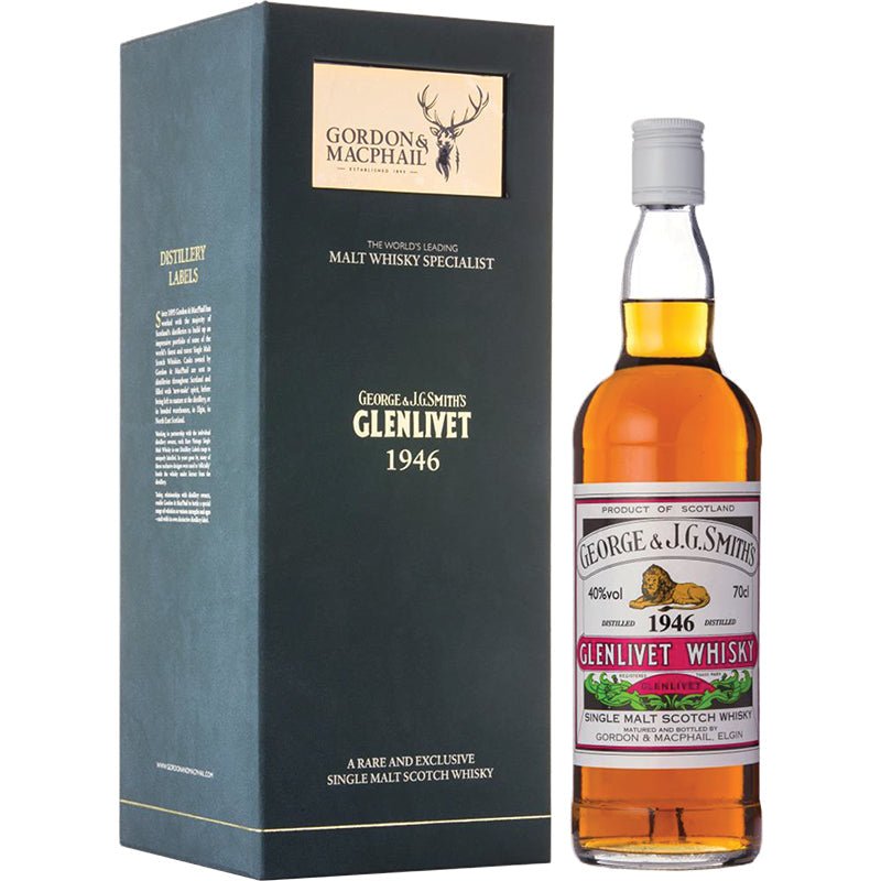 Glenlivet 1946 G&M Distillery Label 40,0% vol. 700ml