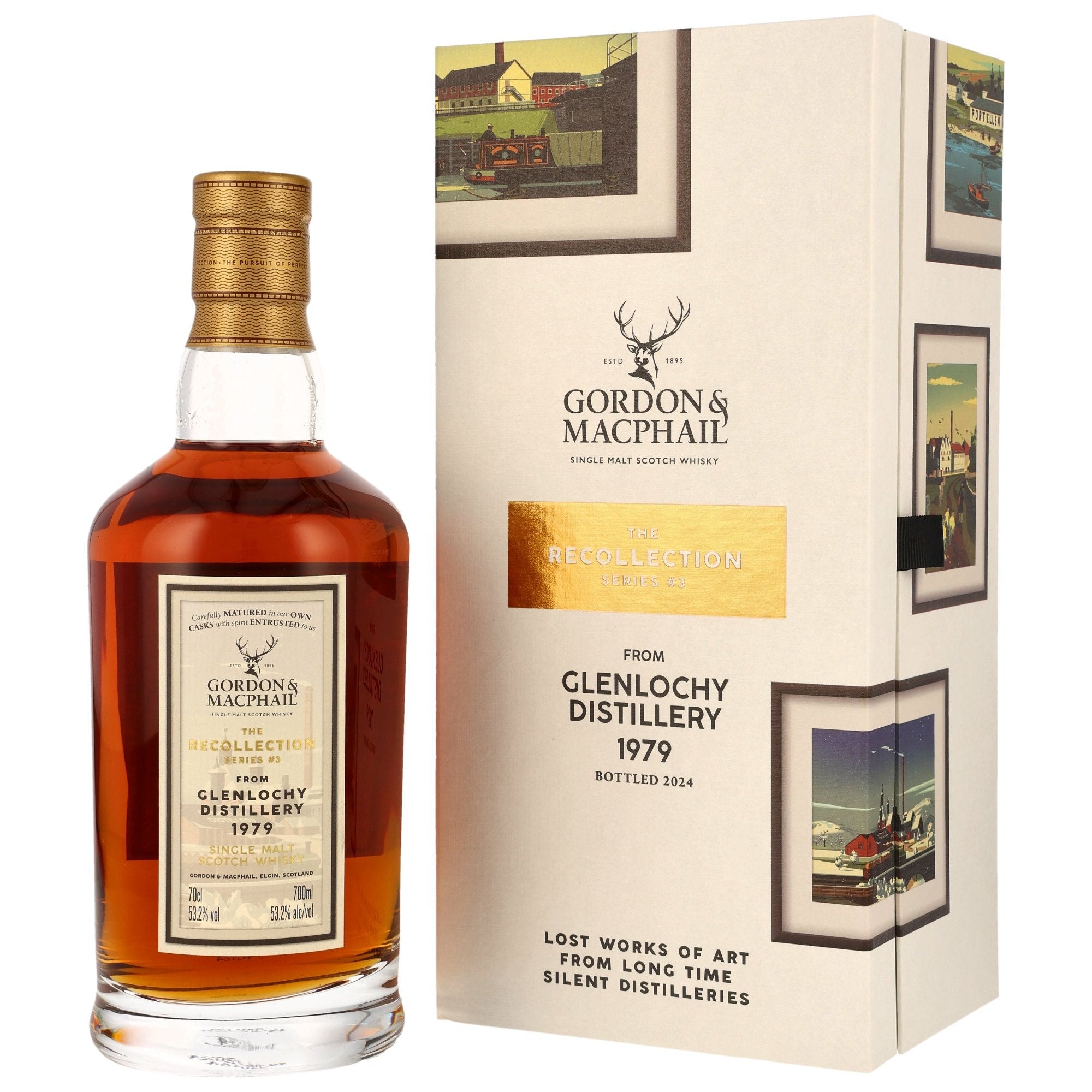 Glenlochy 1979/2024 44 Jahre Refill American Hogshead #3312 Gordon & MacPhail Recollection Series 53,2% vol. 700ml
