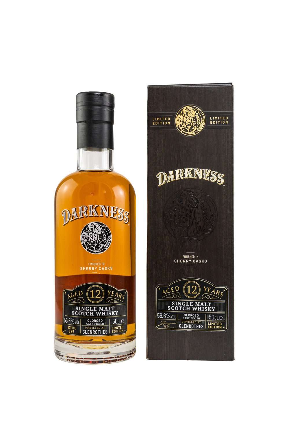 Glenrothes 12 Jahre Darkness Oloroso Sherry Cask Finish 56,6% vol. 500ml 1 - Maltimore - Premium Whisky Onlineshop