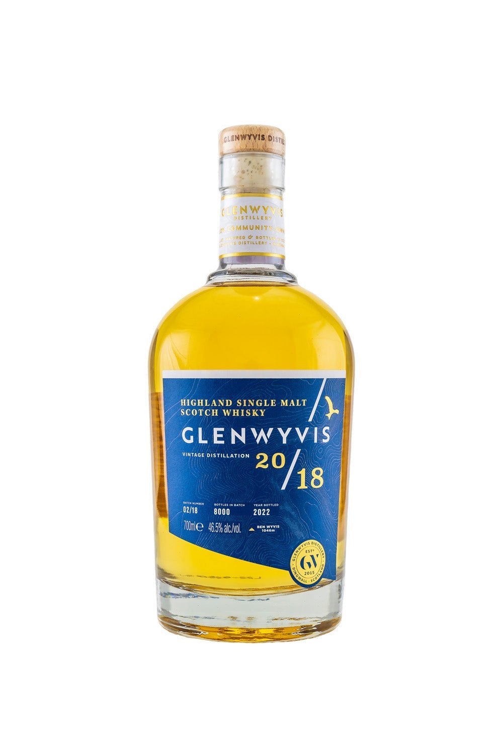 GlenWyvis Batch 2 / 2018 Highland Single Malt Scotch Whisky 46,5% vol. 700ml 1 - Maltimore - Premium Whisky Onlineshop