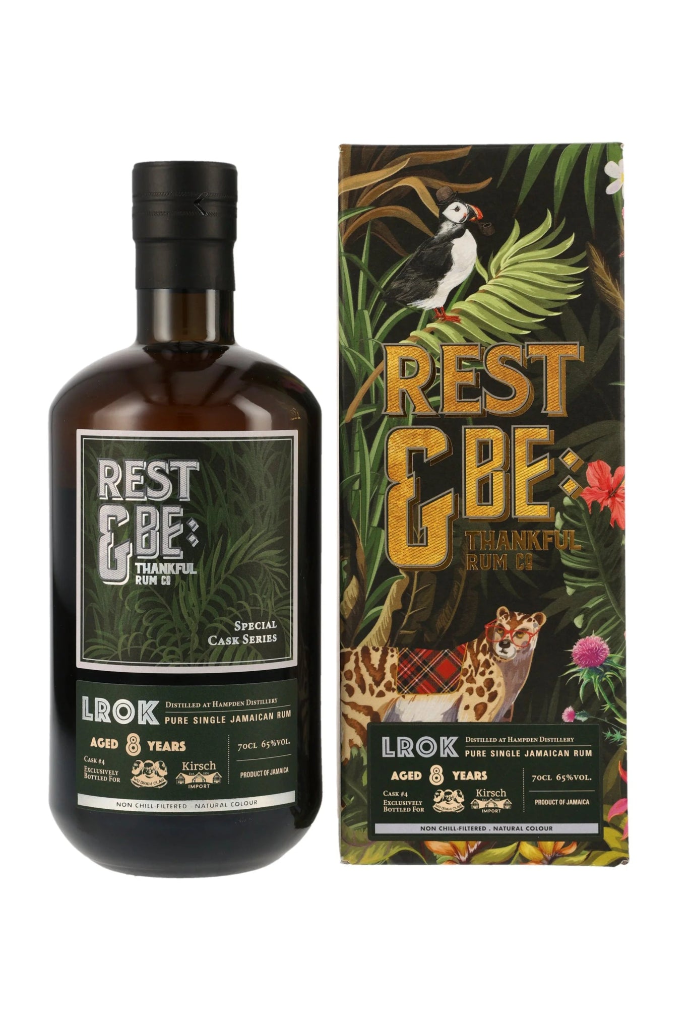 Hampden 2016/2024 8 y.o. LROK Single Cask #4 - Rest & Be Thankful 65%vol. 700ml - Maltimore - Premium Whisky Onlineshop