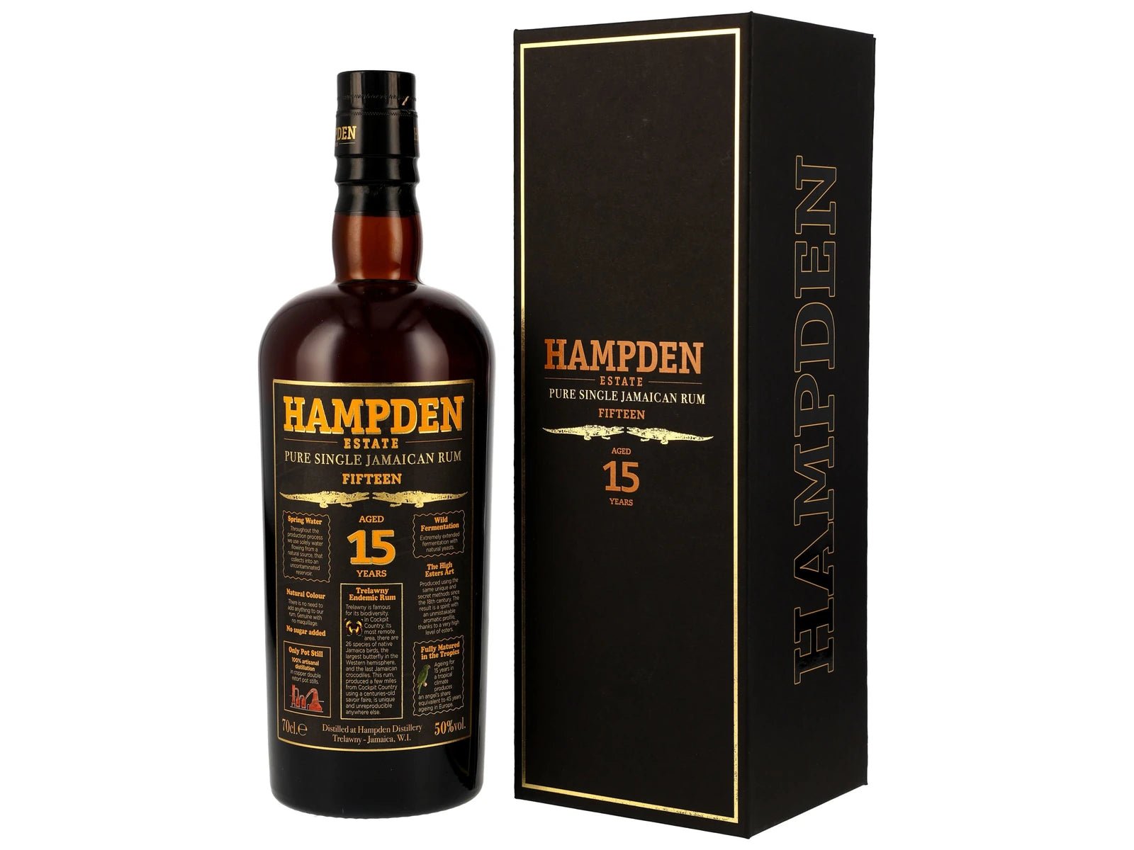 Hampden Estate 15 Jahre – Pure Single Jamaican Rum 50% vol. 700ml 1 - Maltimore.de - Premium Whisky Onlineshop