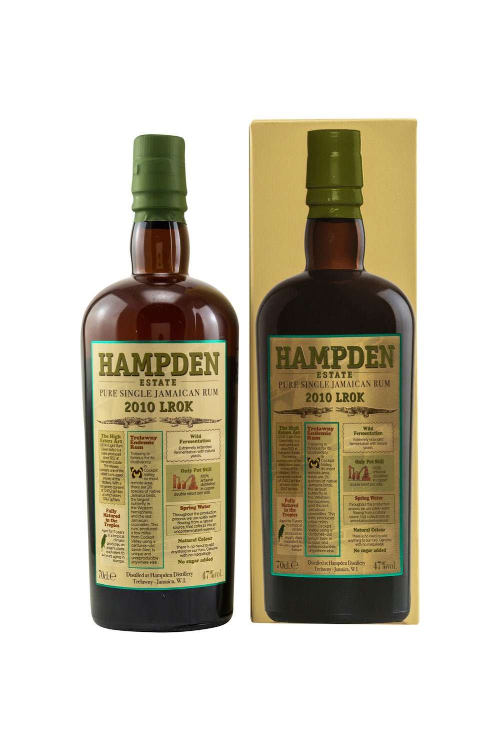 Hampden LROK 2010/2021 Pure Single Jamaican Rum 47% vol. 700ml 1 - Maltimore - Premium Whisky Onlineshop