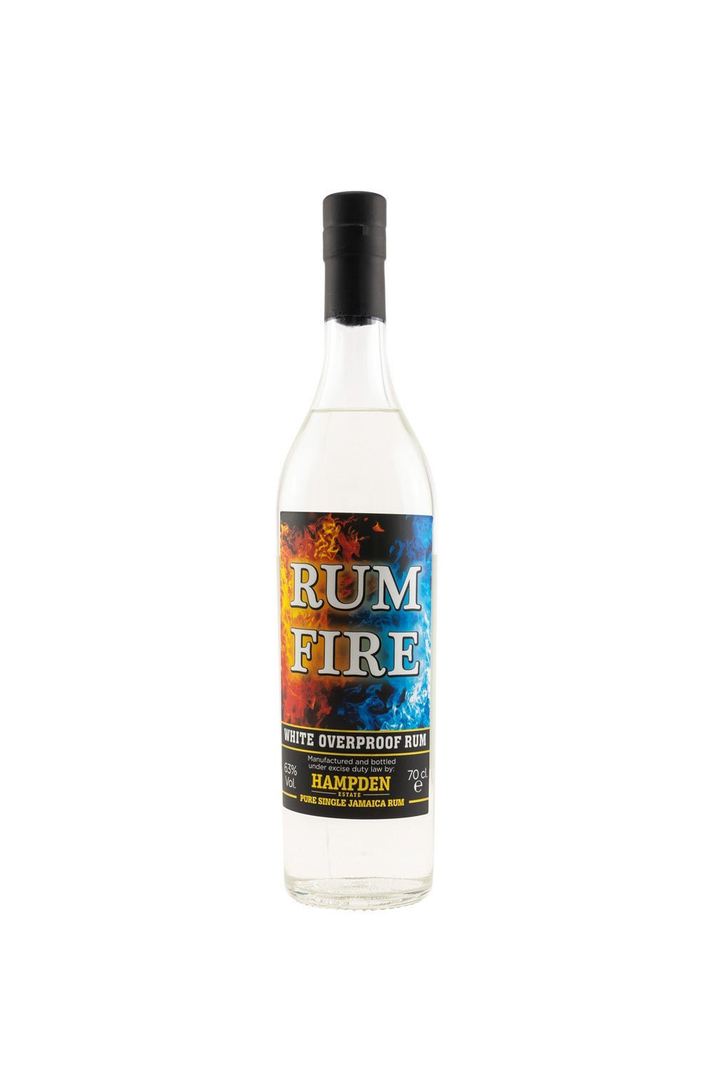 Hampden Rum Fire White Overproof Rum Jamaican Rum 63% vol. 700ml 1 - Maltimore - Premium Whisky Onlineshop