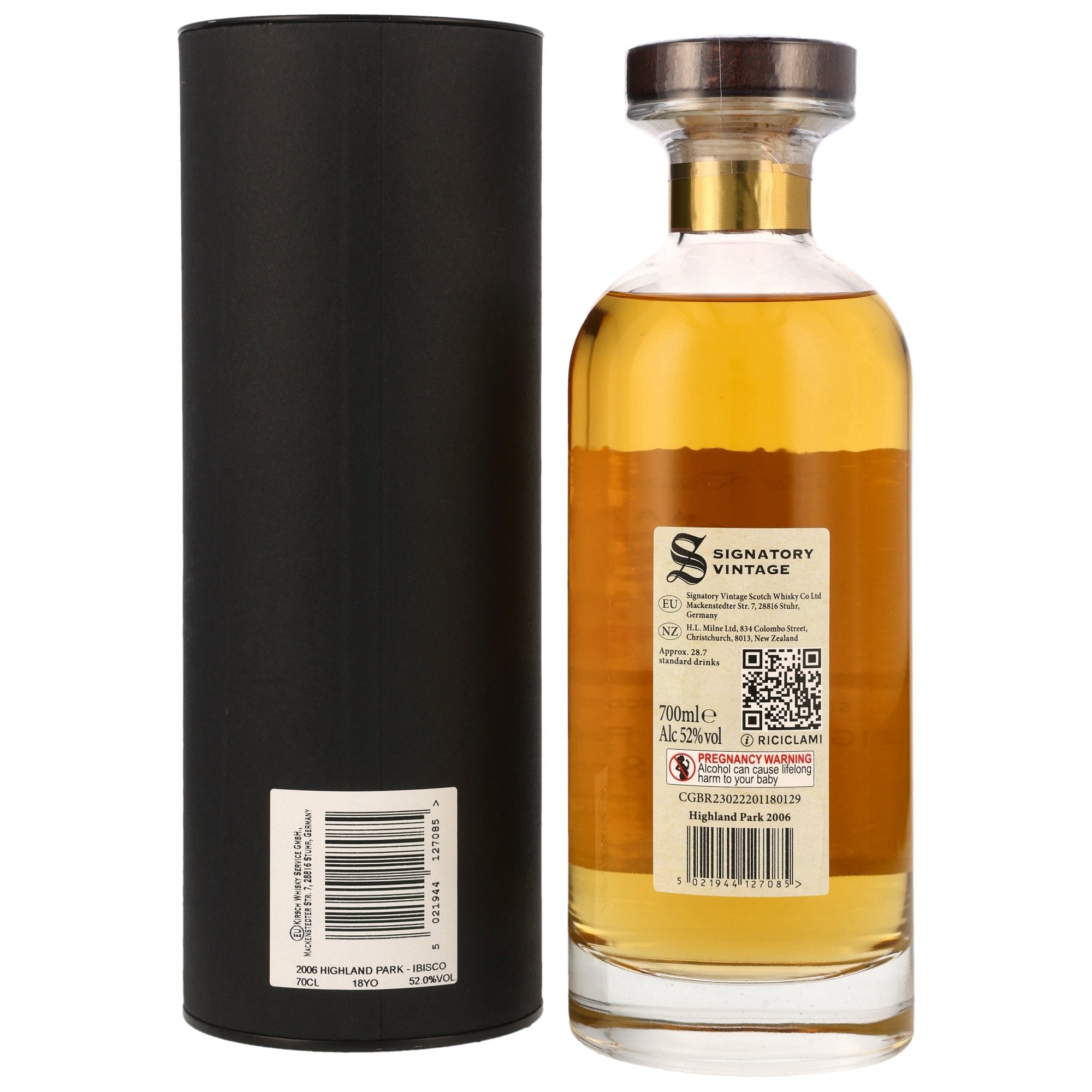 Highland Park 18 Peated SV Island Single Malt Scotch Whisky 52% vol. 700ml 2 - Maltimore - Premium Whisky Onlineshop