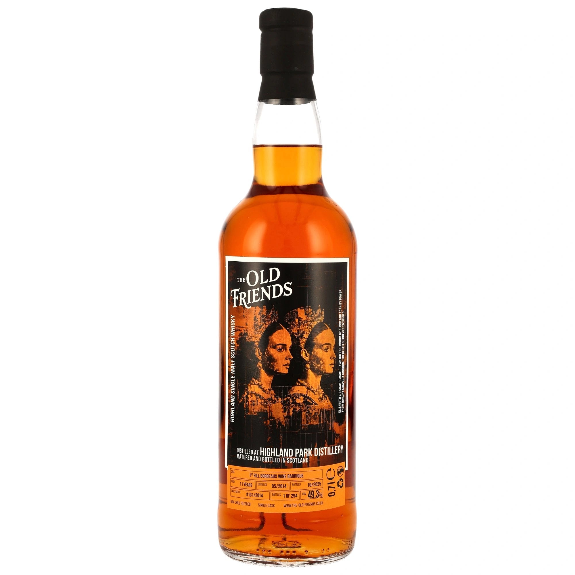 Highland Park 2014 TOF 1st Fill Bordeaux Wine Barrique 131/2014 (The Old Friends) 49,3% vol. 700ml 1 - Maltimore.de - Premium Whisky Onlineshop