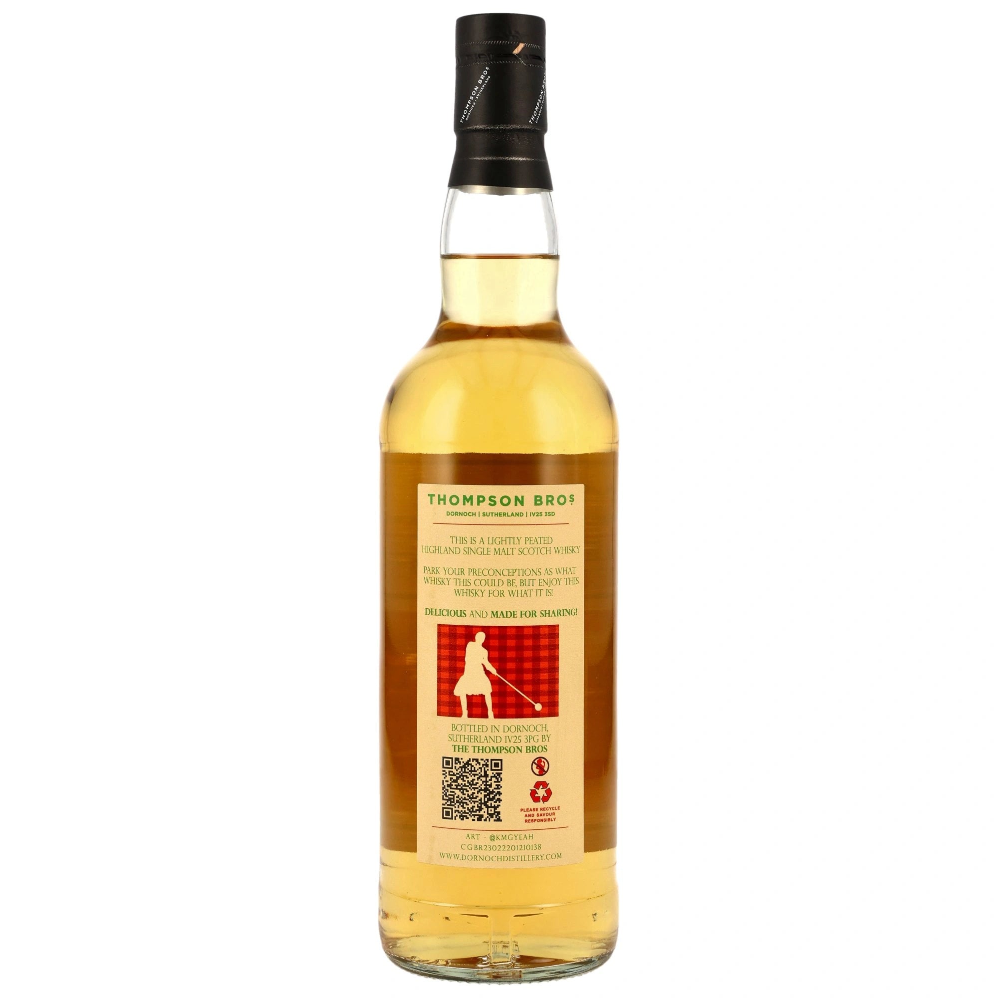 Highland Single Malt Whisky 18 y.o. Lightly Peated Thompson Bros. 48,5% vol. 700ml 2 - Maltimore.de - Premium Whisky Onlineshop