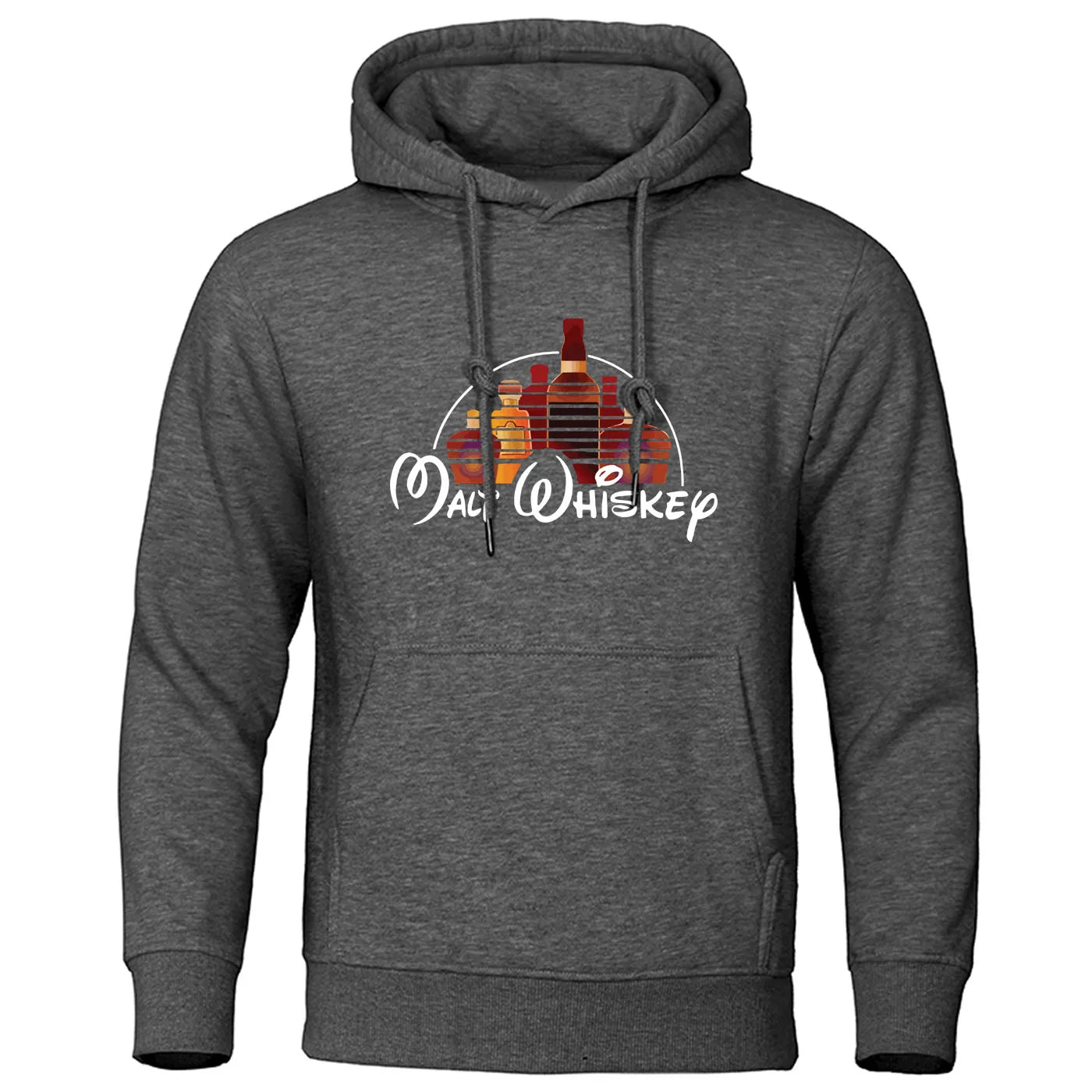 Hoodie Sweatshirt für Herren mit Malt Whiskey Print Kapuzen Pullover Hoody Geschenk Whisky 10 - Maltimore - Premium Whisky Onlineshop