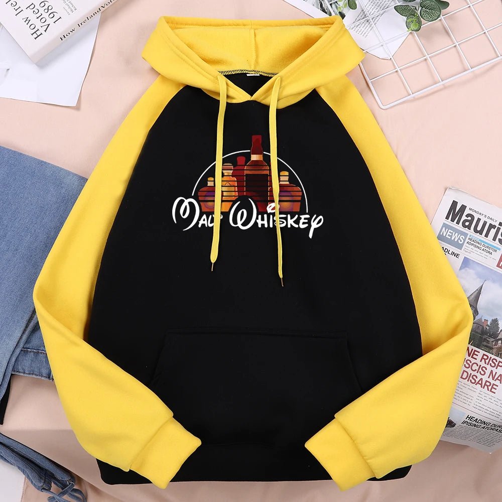 Hoodie Sweatshirt für Herren mit Malt Whiskey Print Kapuzen Pullover Hoody Geschenk Whisky 21 - Maltimore - Premium Whisky Onlineshop