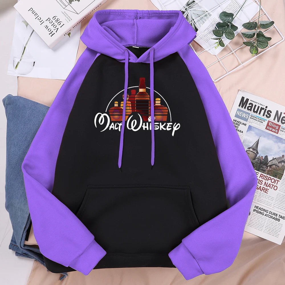 Hoodie Sweatshirt für Herren mit Malt Whiskey Print Kapuzen Pullover Hoody Geschenk Whisky 18 - Maltimore - Premium Whisky Onlineshop