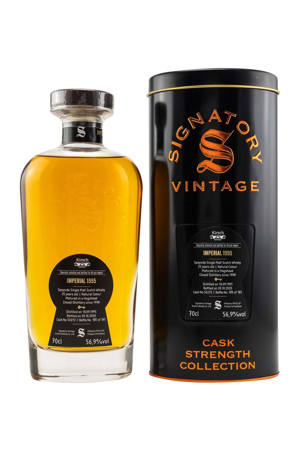 Imperial 1995/2020 SV Cask Strength #50272 Kirsch 56,9% vol. 700ml 1 - Maltimore - Premium Whisky Onlineshop