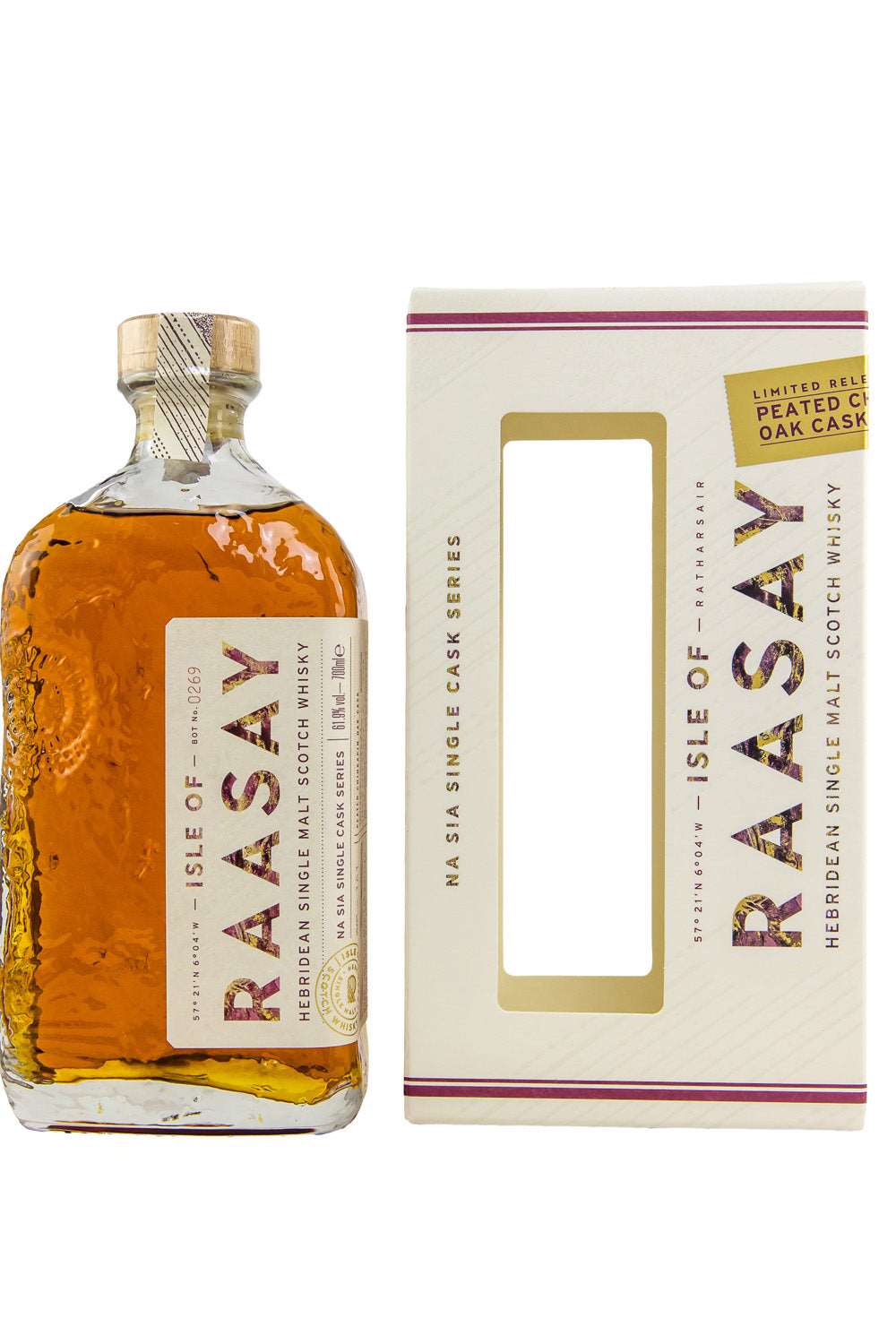 Isle of Raasay #19/50 Peated Chinkapin Oak Cask Na Sia Single Cask Series 61,9% 700ml 1 - Maltimore - Premium Whisky Onlineshop