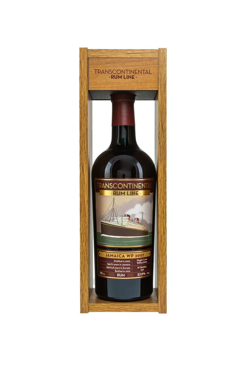 Jamaica WP 2007/2022 Single Cask Transcontinental Rum Line TCRL 57,9% vol. 700ml 1 - Maltimore - Premium Whisky Onlineshop