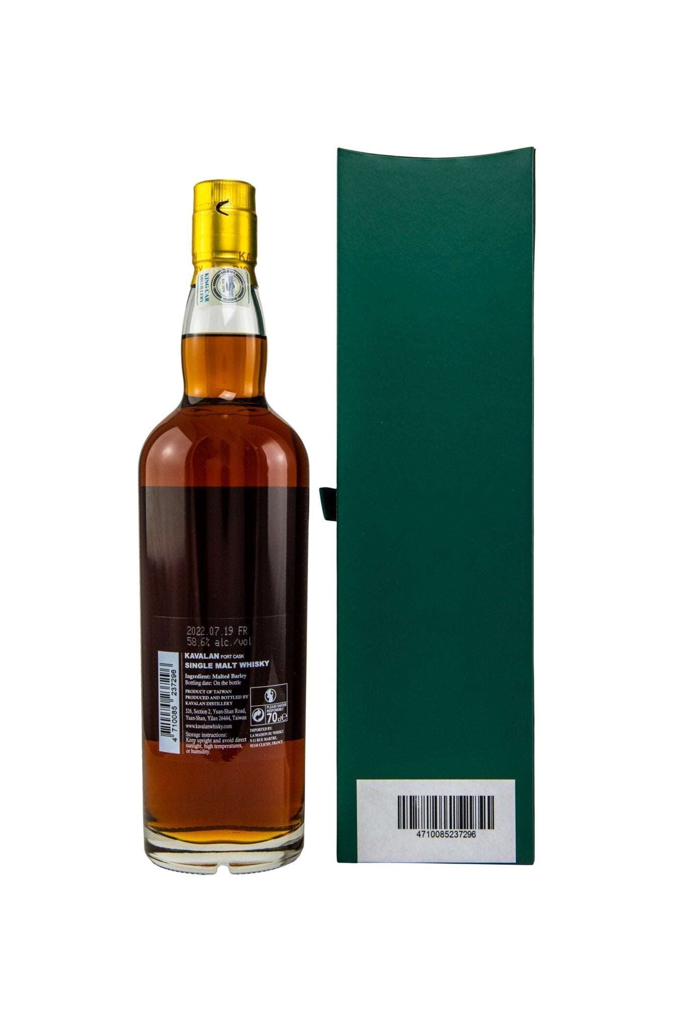 KAVALAN Solist 2013/2022 Port Cask 58,6% 700ml - Maltimore - Premium Whisky Onlineshop