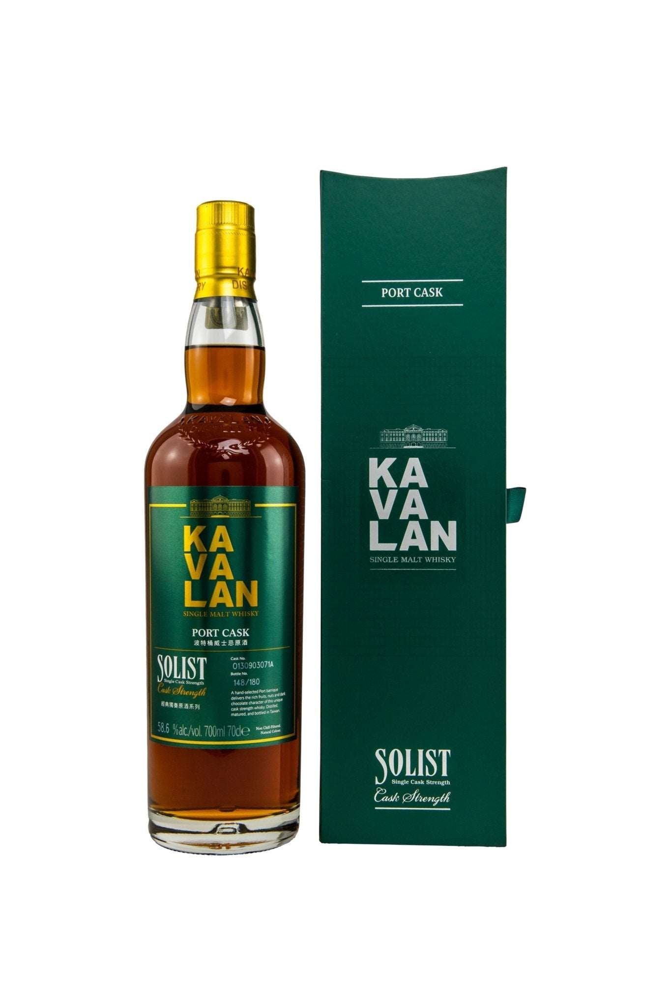 KAVALAN Solist 2013/2022 Port Cask 58,6% 700ml - Maltimore - Premium Whisky Onlineshop