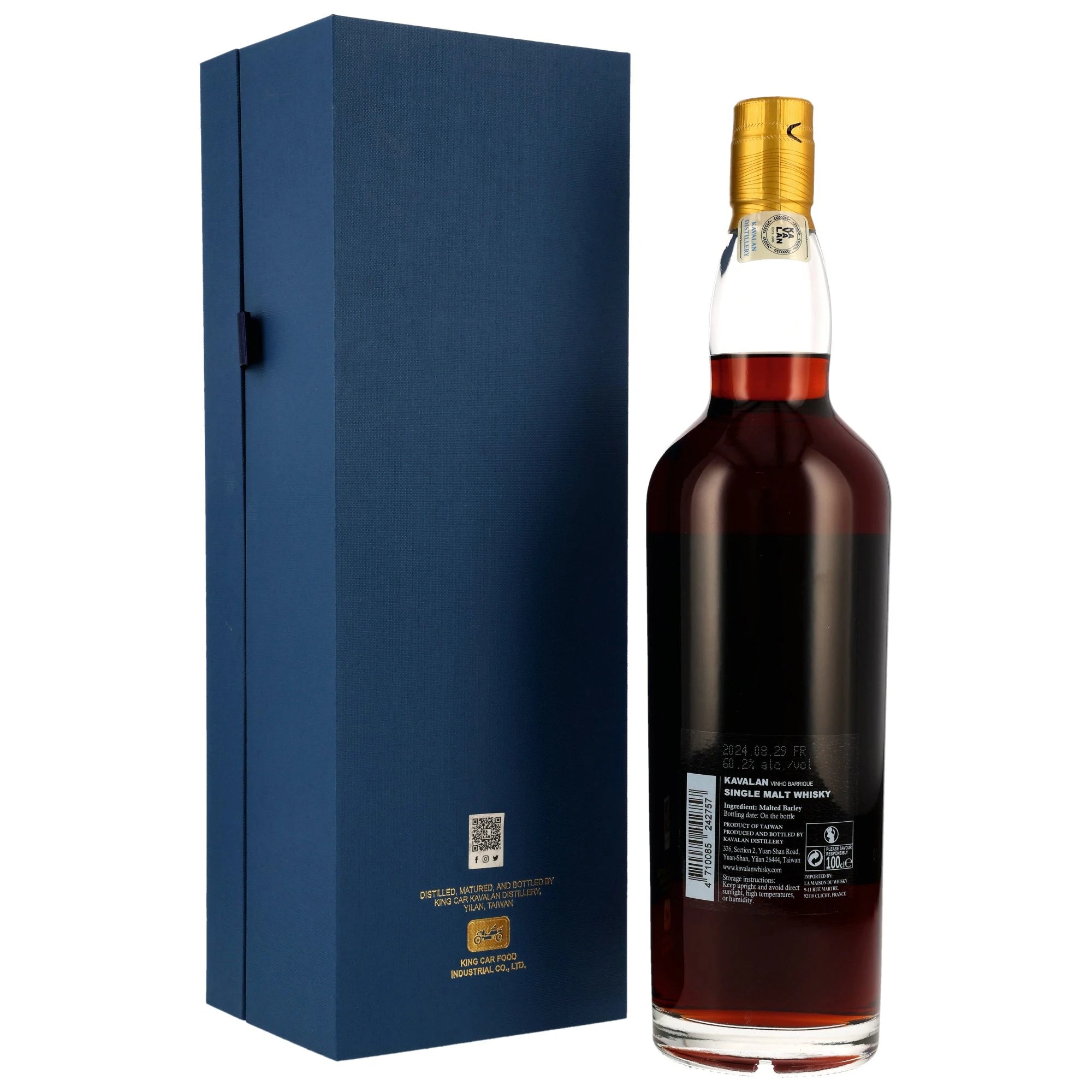 KAVALAN Solist Vinho Barrique LITER Single Cask 60,2 vol. 1000ml 2 - Maltimore.de - Premium Whisky Onlineshop