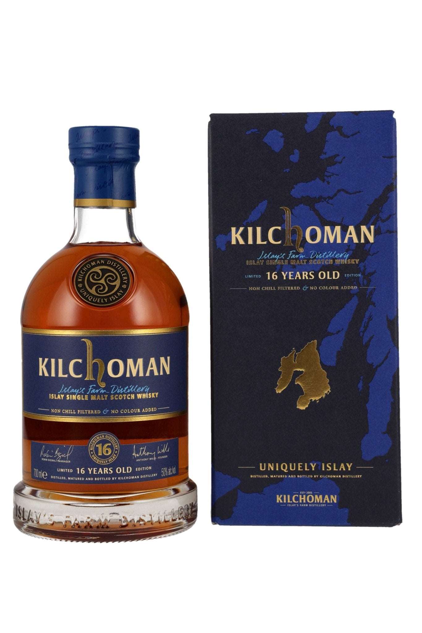 Kilchoman 16 Jahre 2023 Islay Single Malt Whisky 50% vol. 700ml - Maltimore - Premium Whisky Onlineshop