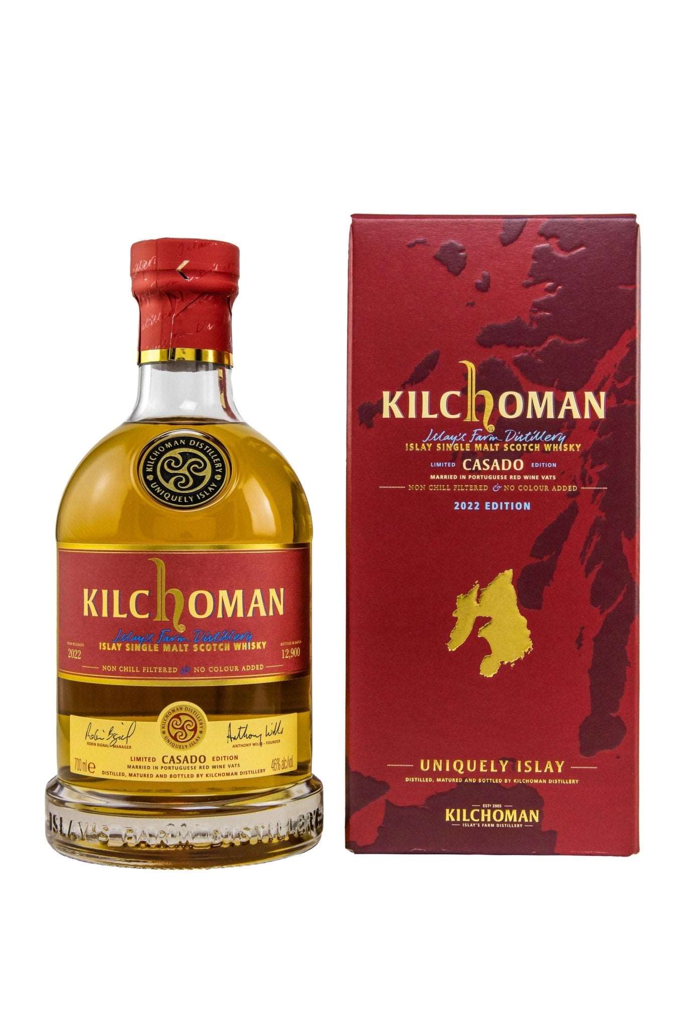 Kilchoman Casado 2022 Limited Edition Islay Whisky 46% vol. 700ml 1 - Maltimore - Premium Whisky Onlineshop