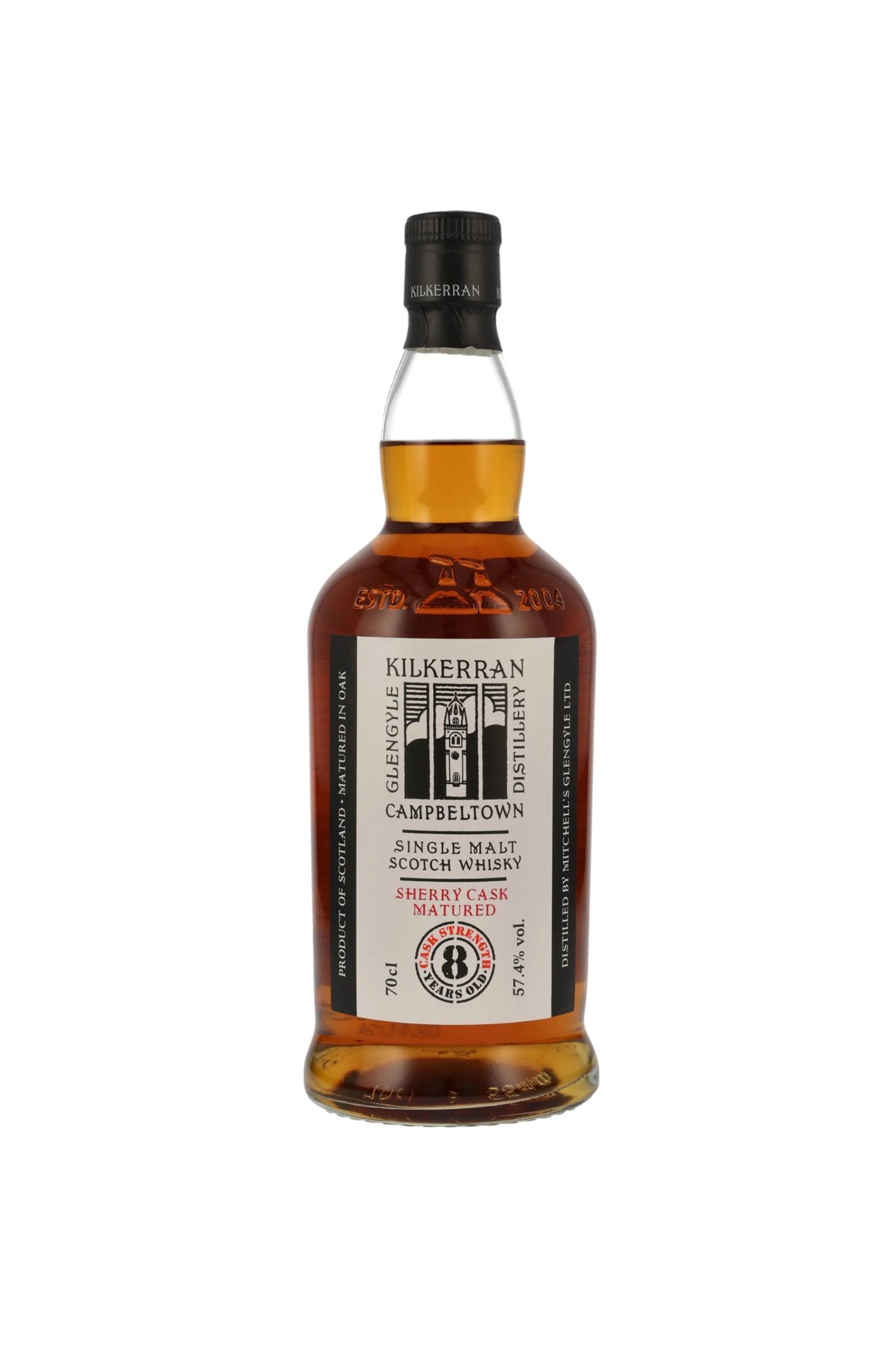 Kilkerran 8 Jahre Sherry Cask Strength 2024 Single Malt Whisky 57,4% 700ml - Maltimore - Premium Whisky Onlineshop