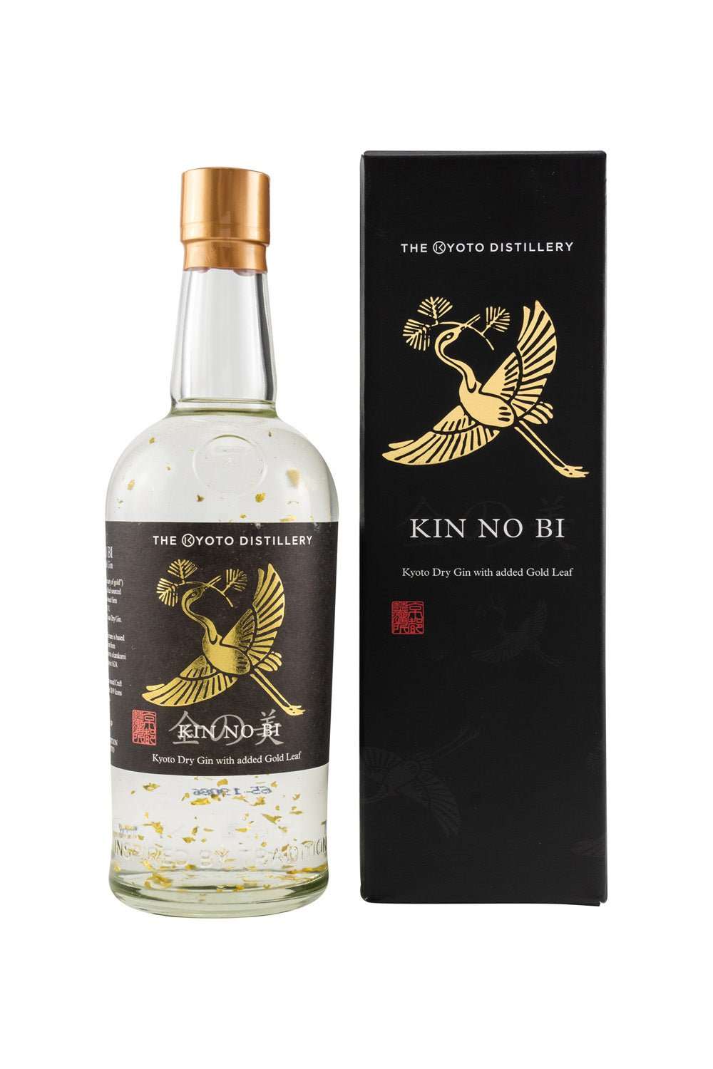 KINOBI - Kyoto Dry Gin - Kin No Bi Gold Leaf Edition 46% vol. 700ml - Maltimore - Premium Whisky Onlineshop