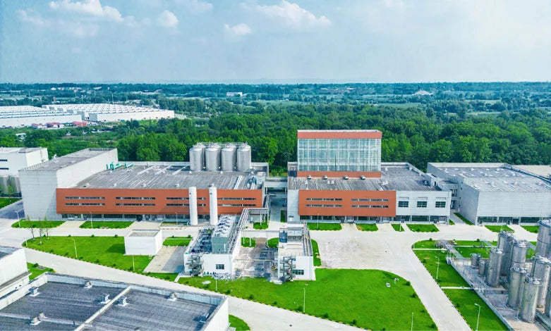 Laizhou Distillery in China – Luftaufnahme der Whisky-Brennerei