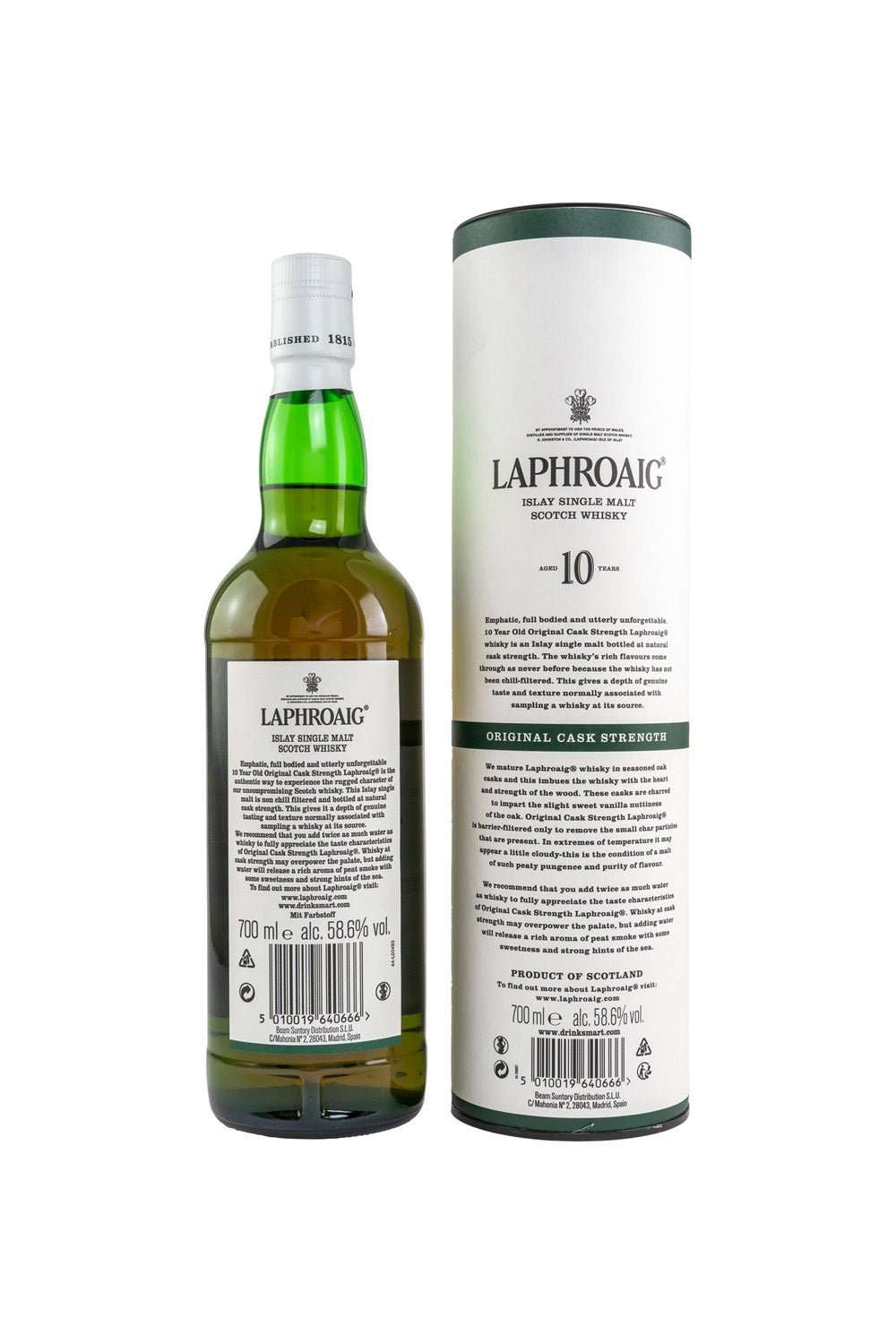 Laphroaig 10 Jahre Cask Strength Batch 014 58,6% vol. 700ml - Maltimore - Premium Whisky Onlineshop