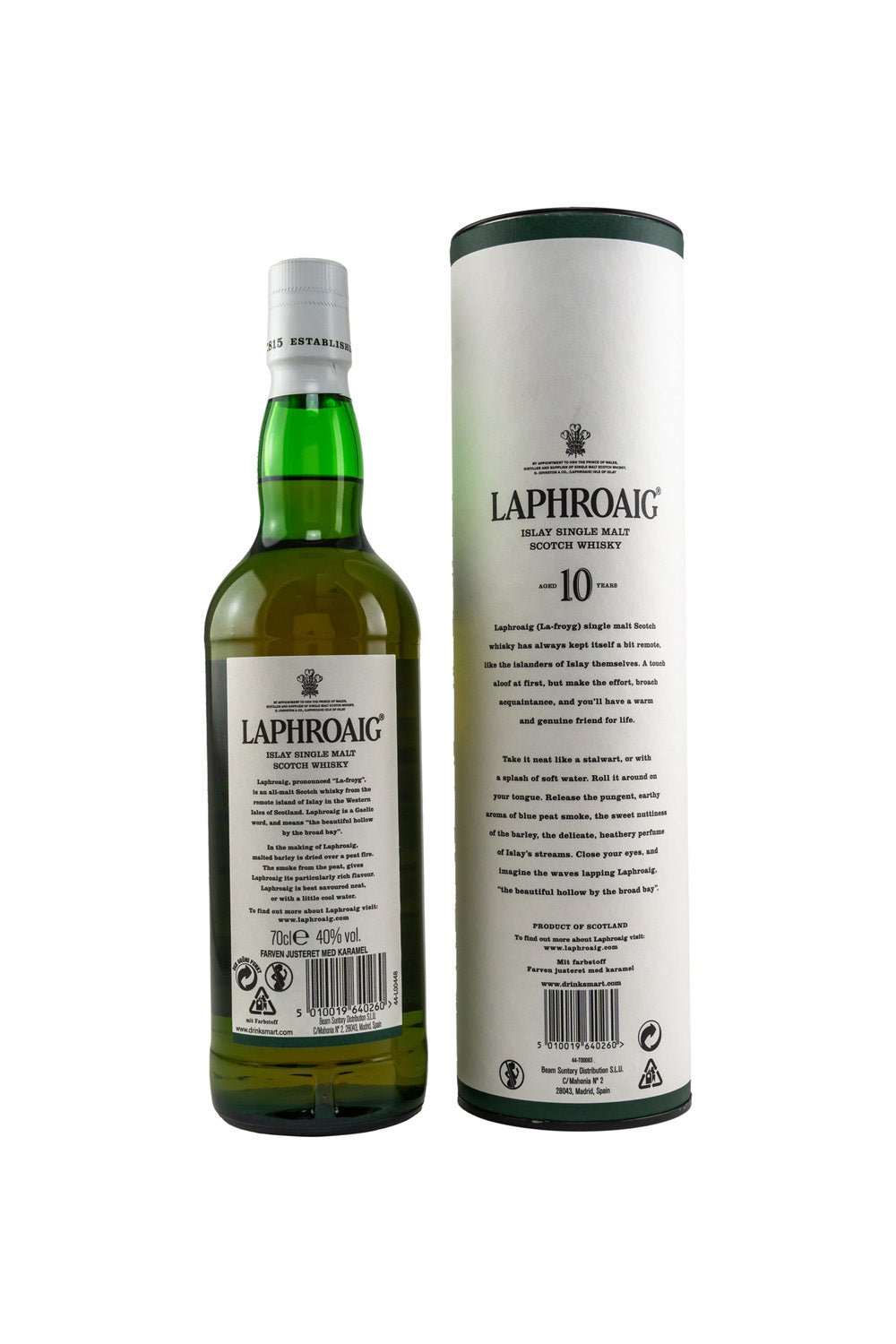 Laphroaig 10 Jahre Single Malt 40% 700ml - Maltimore - Premium Whisky Onlineshop