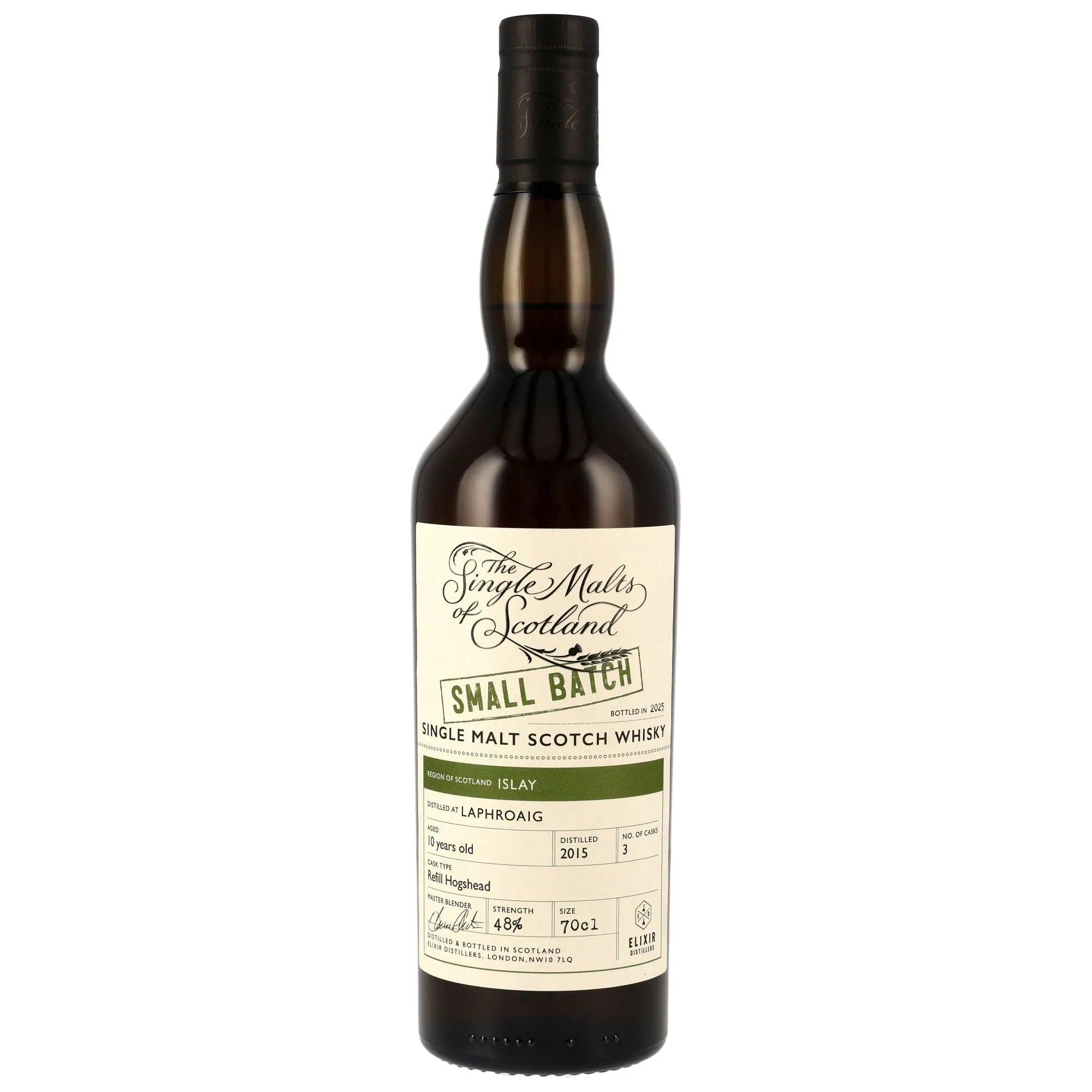 Laphroaig 2015/2025 - 10 y.o. - Small Batch (SMoS) Refill Hogsheads 48% vol. 700ml 1 - Maltimore.de - Premium Whisky Onlineshop