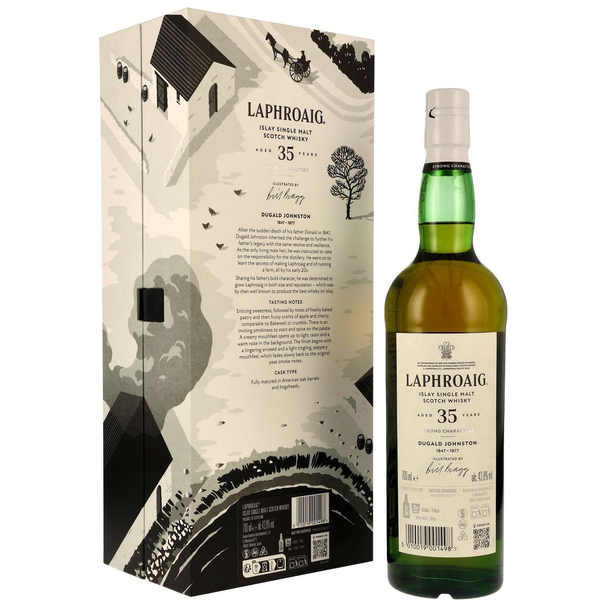 Laphroaig 35 Jahre Strong Characters 2026 zweite Produktansicht