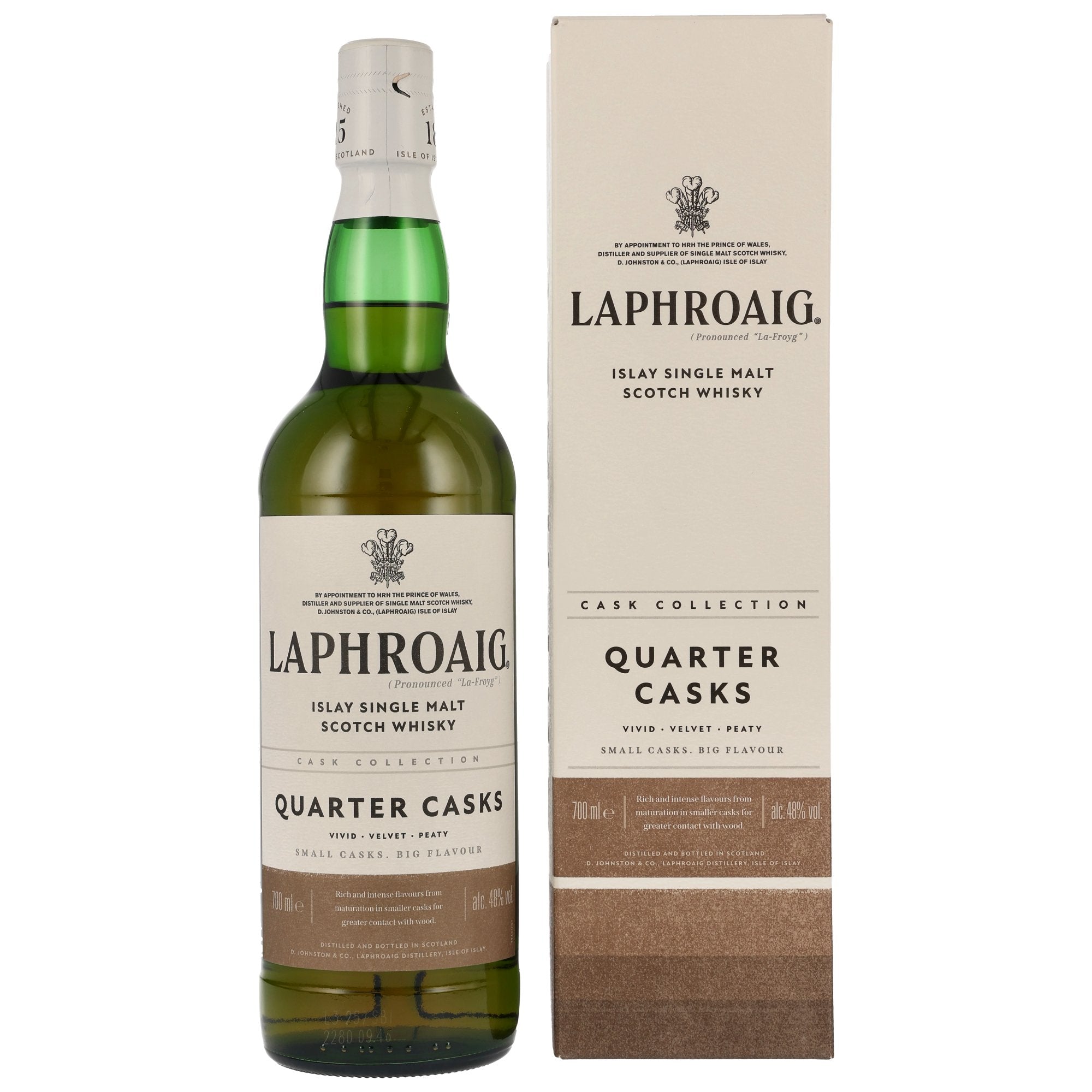 Laphroaig Quarter Cask Islay Single Malt 48% 700ml 1 - Maltimore - Premium Whisky Onlineshop