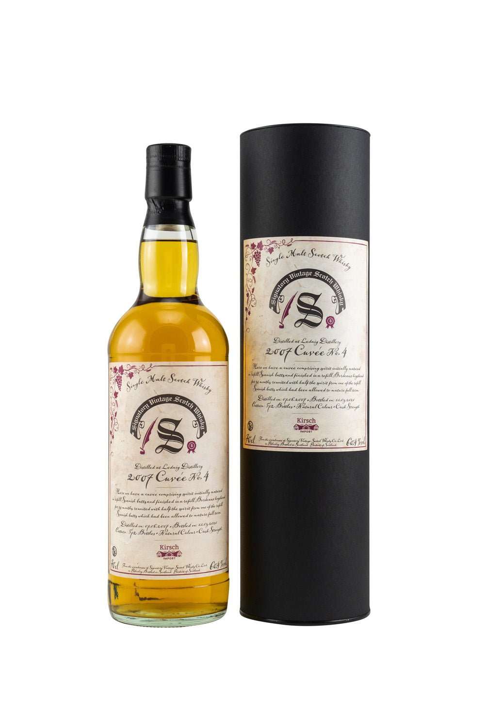 Ledaig 2007 SV Signatory Vintage Cuvée #4 Cask Strength 60,4% vol. 700ml 1 - Maltimore - Premium Whisky Onlineshop