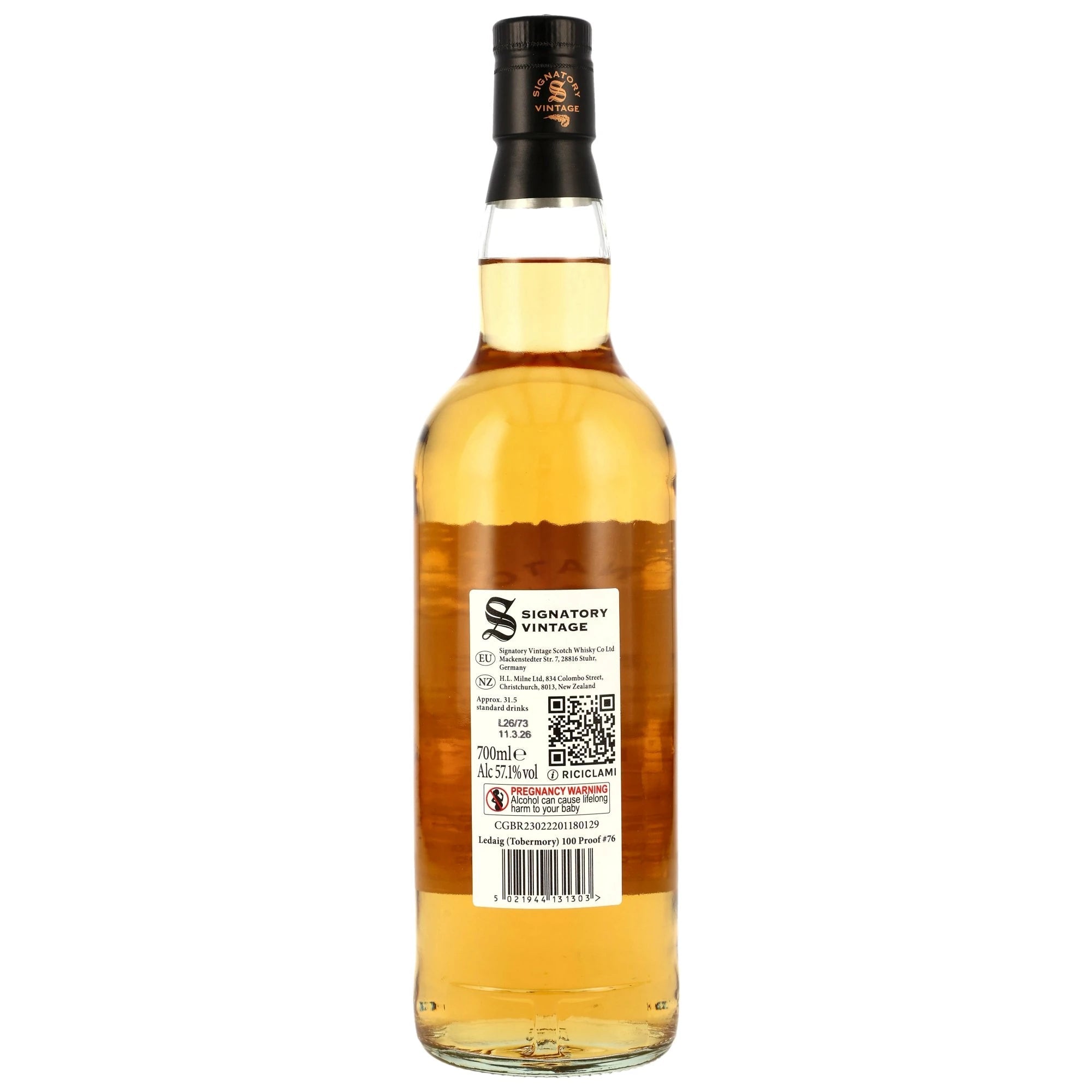 Ledaig 2020/2026 Signatory 100 PROOF Edition 76 57,1% vol. 700ml 2 - Maltimore.de - Premium Whisky Onlineshop