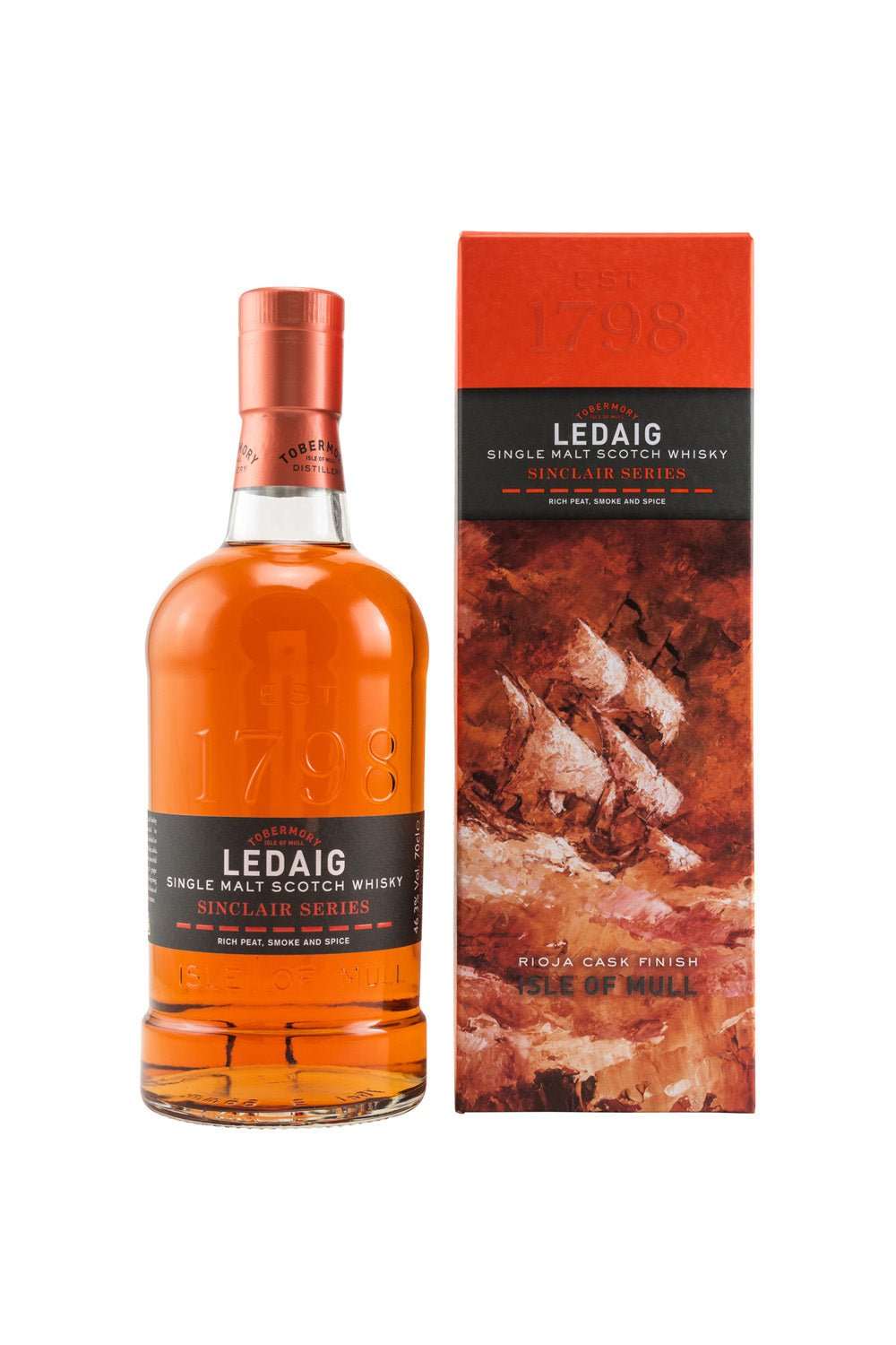 Ledaig Rioja Cask - Sinclair Series Single Malt Scotch Whisky 46,3% 700ml 1 - Maltimore - Premium Whisky Onlineshop