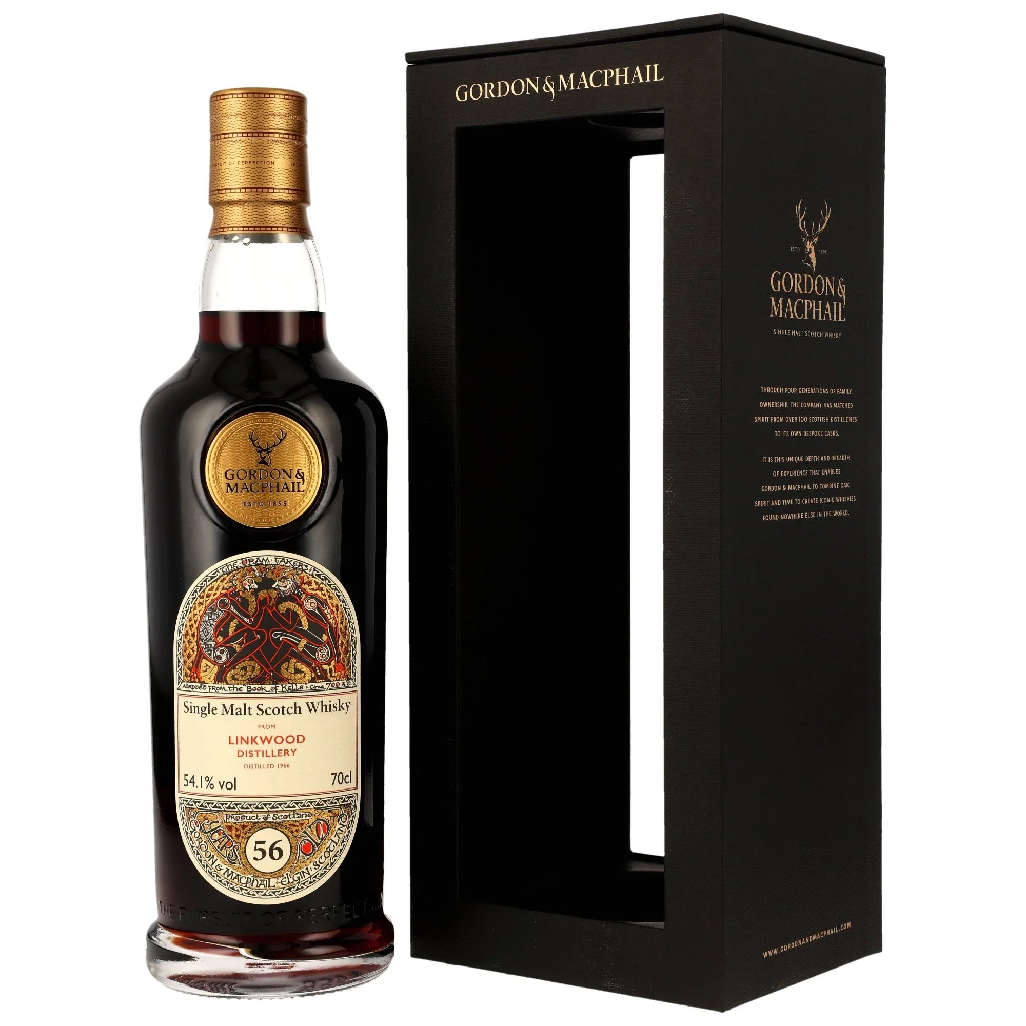 Linkwood 1966/2022 56 Jahre Fass #789 Gordon & MacPhail Dram Takers Collection 54,1% vol. 700ml mit Box