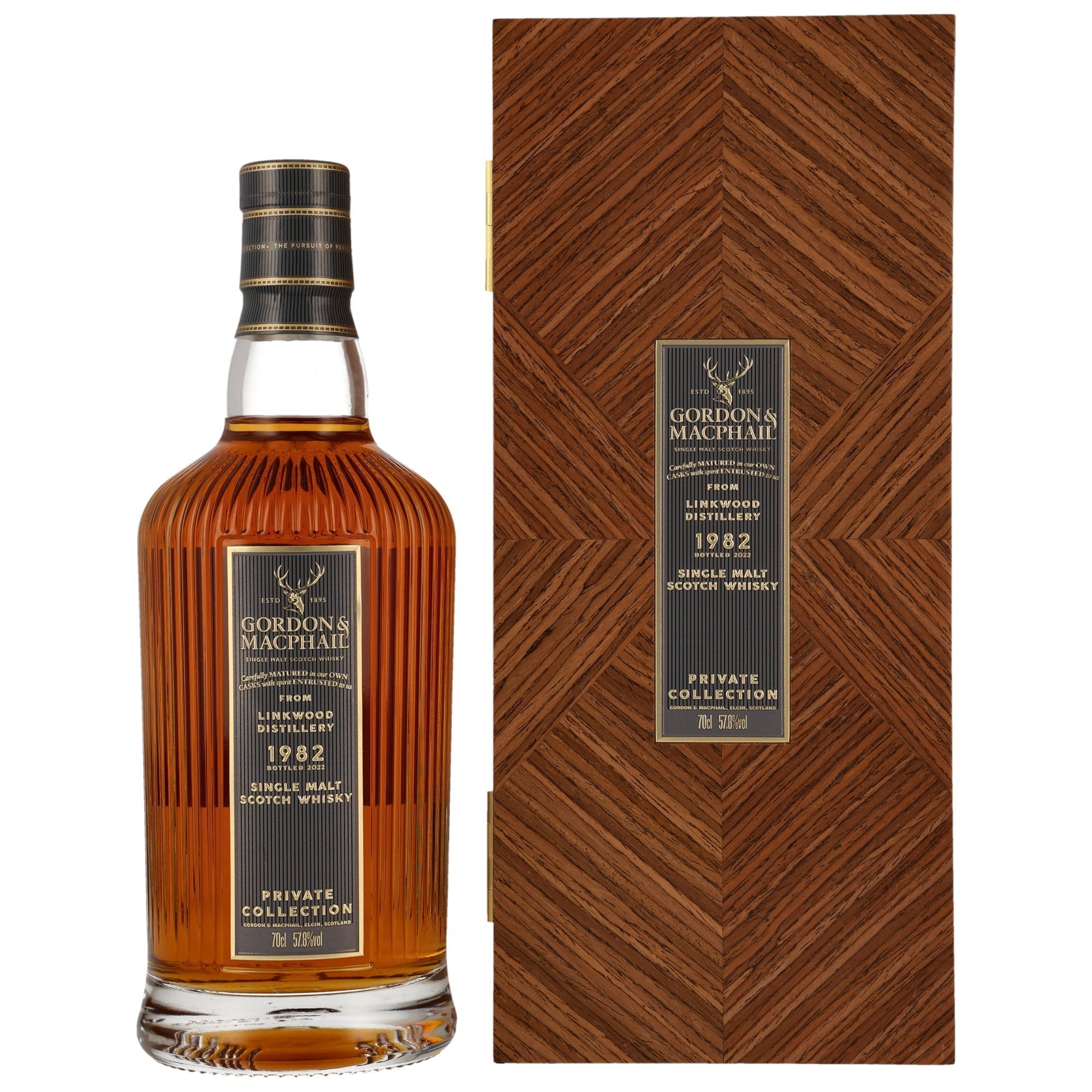 Linkwood 1982/2023 40 Jahre First Fill Sherry Butt #91018811 Gordon & MacPhail Private Collection 57,8% vol. 700ml