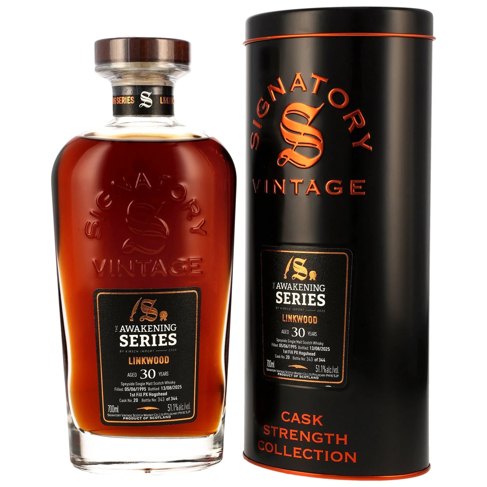 Linkwood 1995/2025 30 y.o. Sig CS 1st Fill PX Cask 20 The Awakening Series 51,1% vol 700ml 1 - Maltimore.de - Premium Whisky Onlineshop